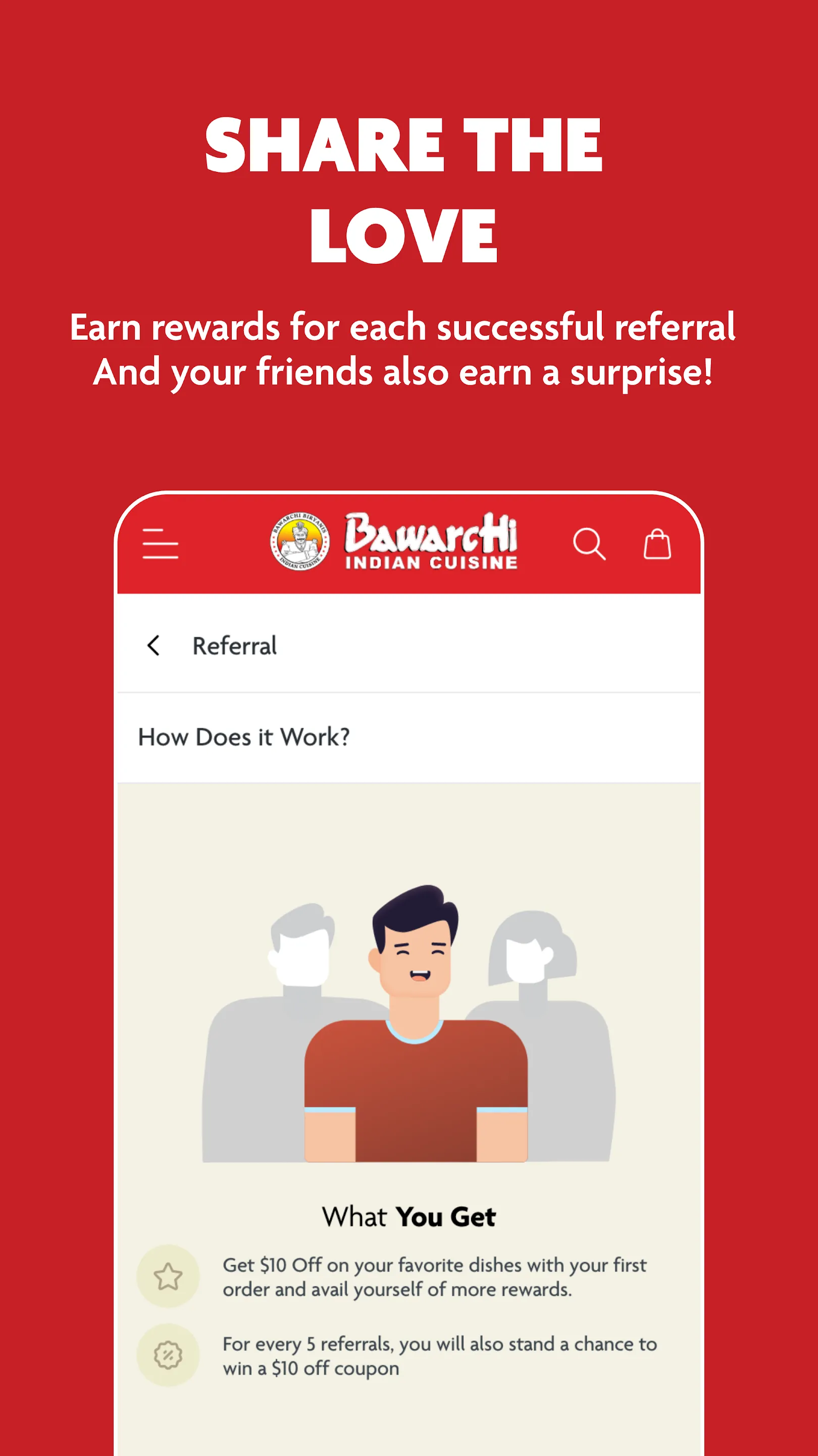 Bawarchi Biryanis | Indus Appstore | Screenshot