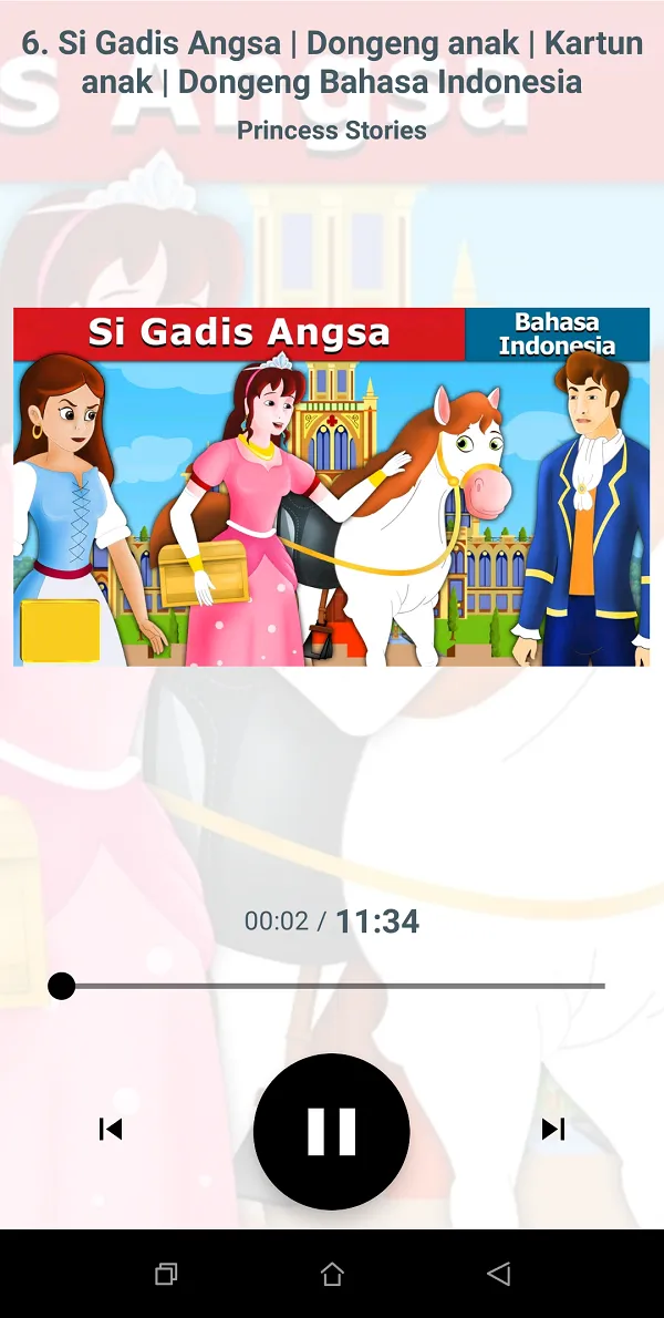 Indonesian Fairy Tales audio | Indus Appstore | Screenshot