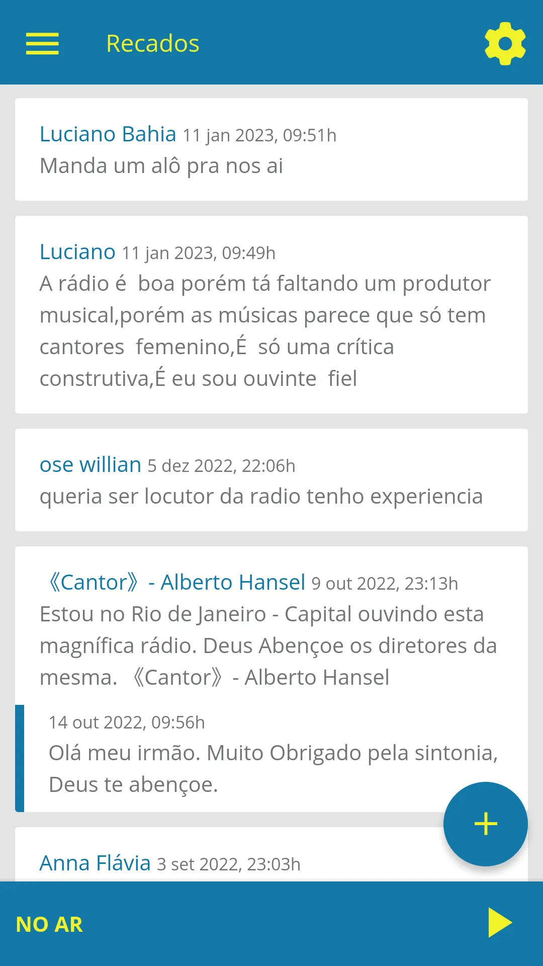 Rádio Jovem Gospel FM | Indus Appstore | Screenshot