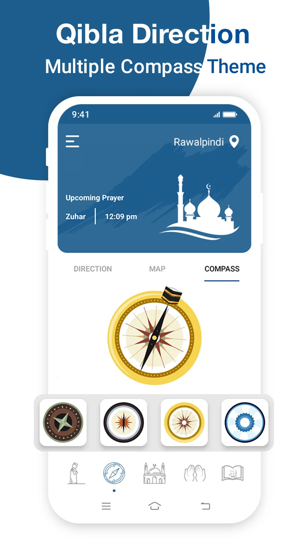 Islamic Compass | Qibla Finder | Indus Appstore | Screenshot