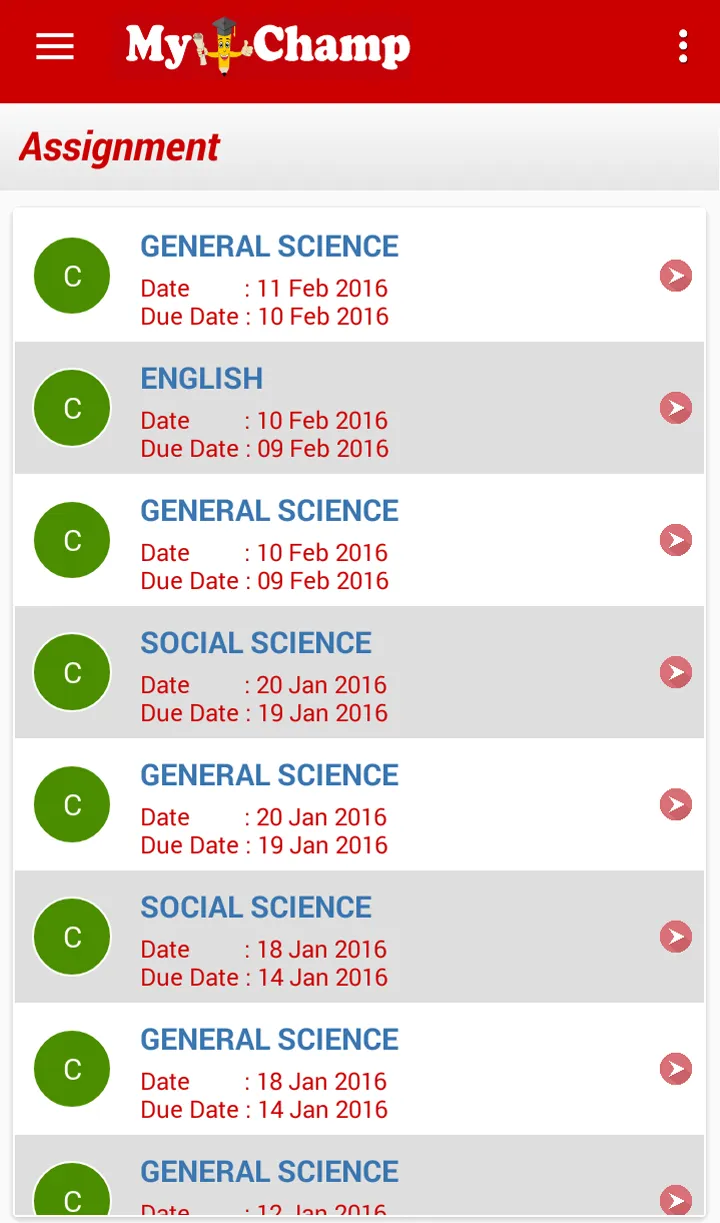 MyChamp | Indus Appstore | Screenshot