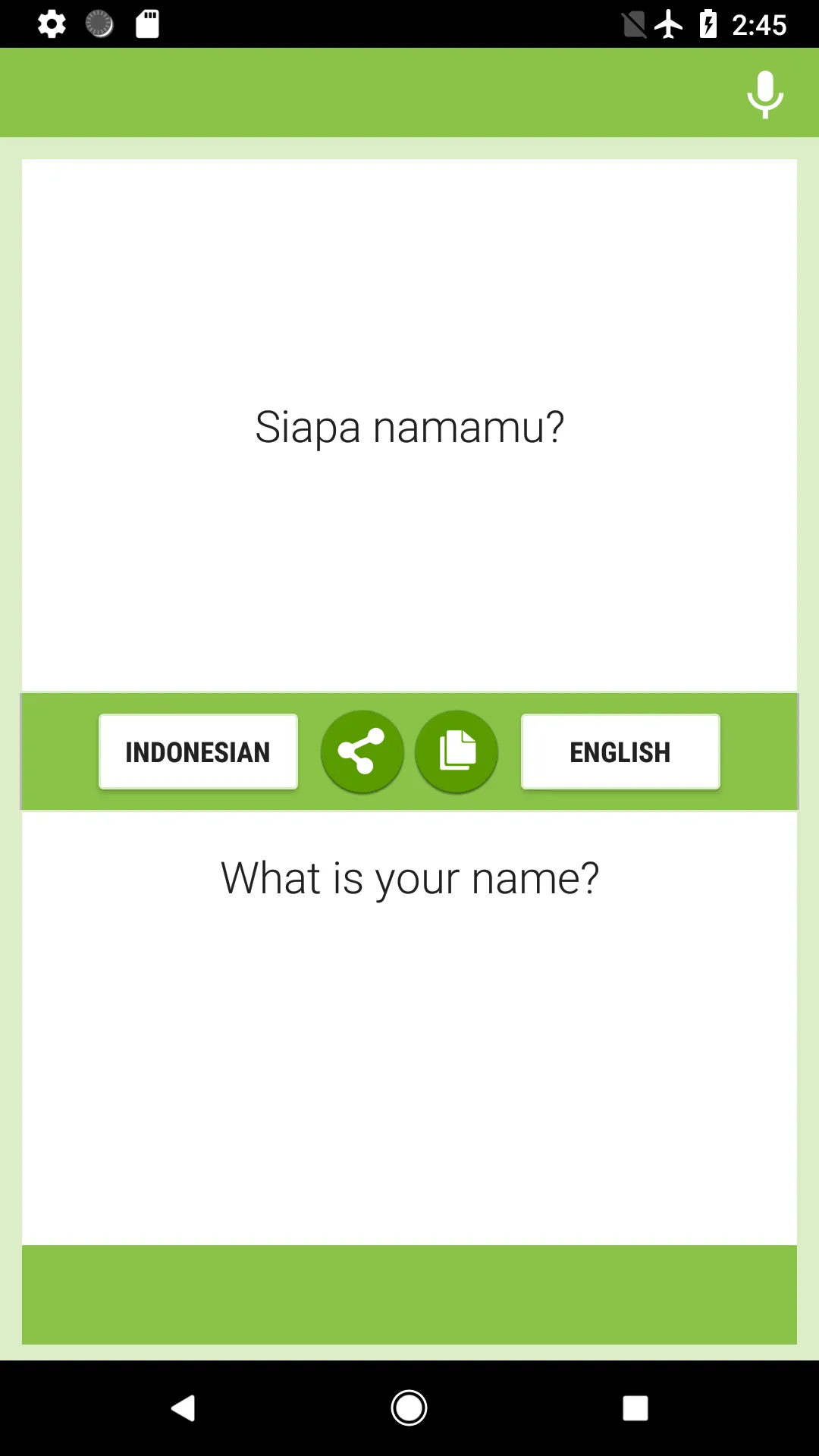 Indonesian-English Translator | Indus Appstore | Screenshot