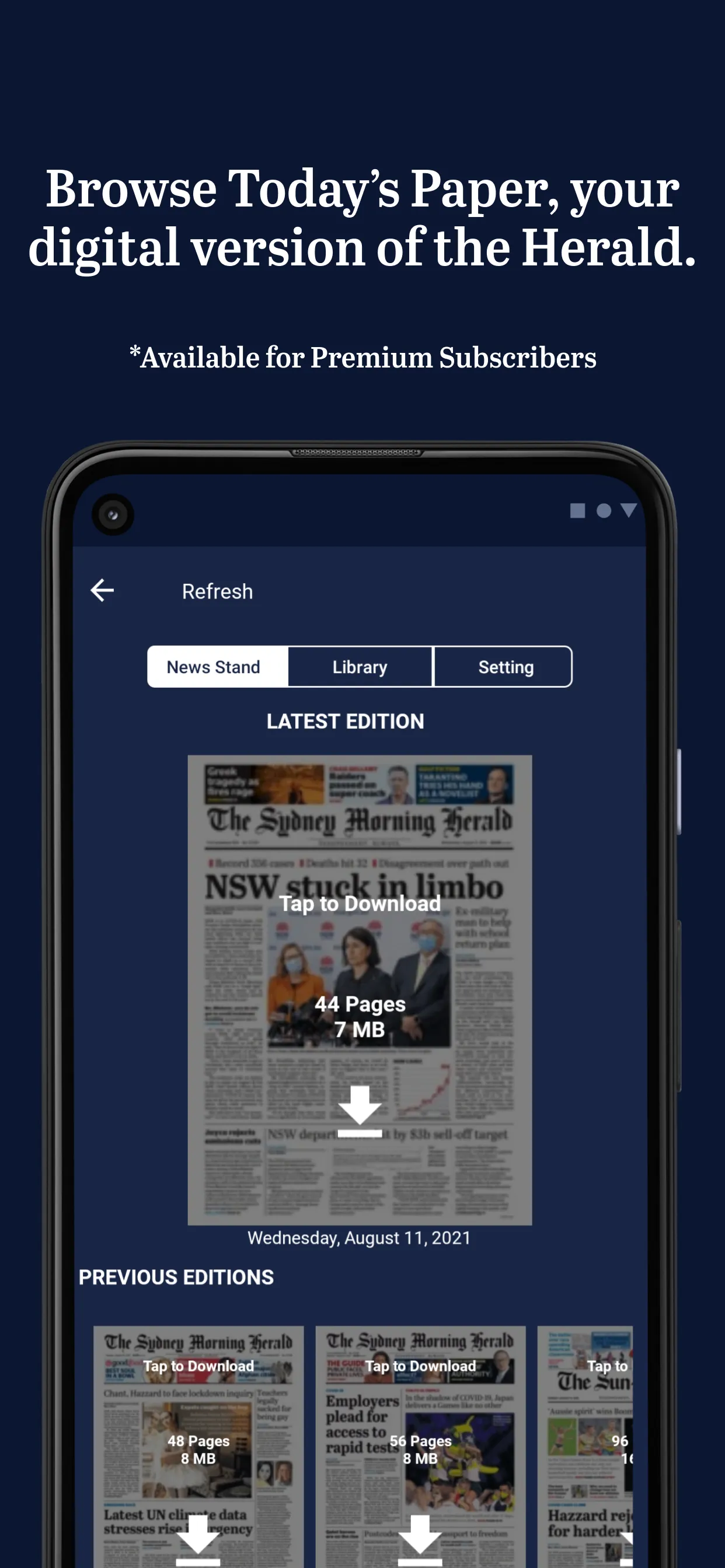 The Sydney Morning Herald | Indus Appstore | Screenshot