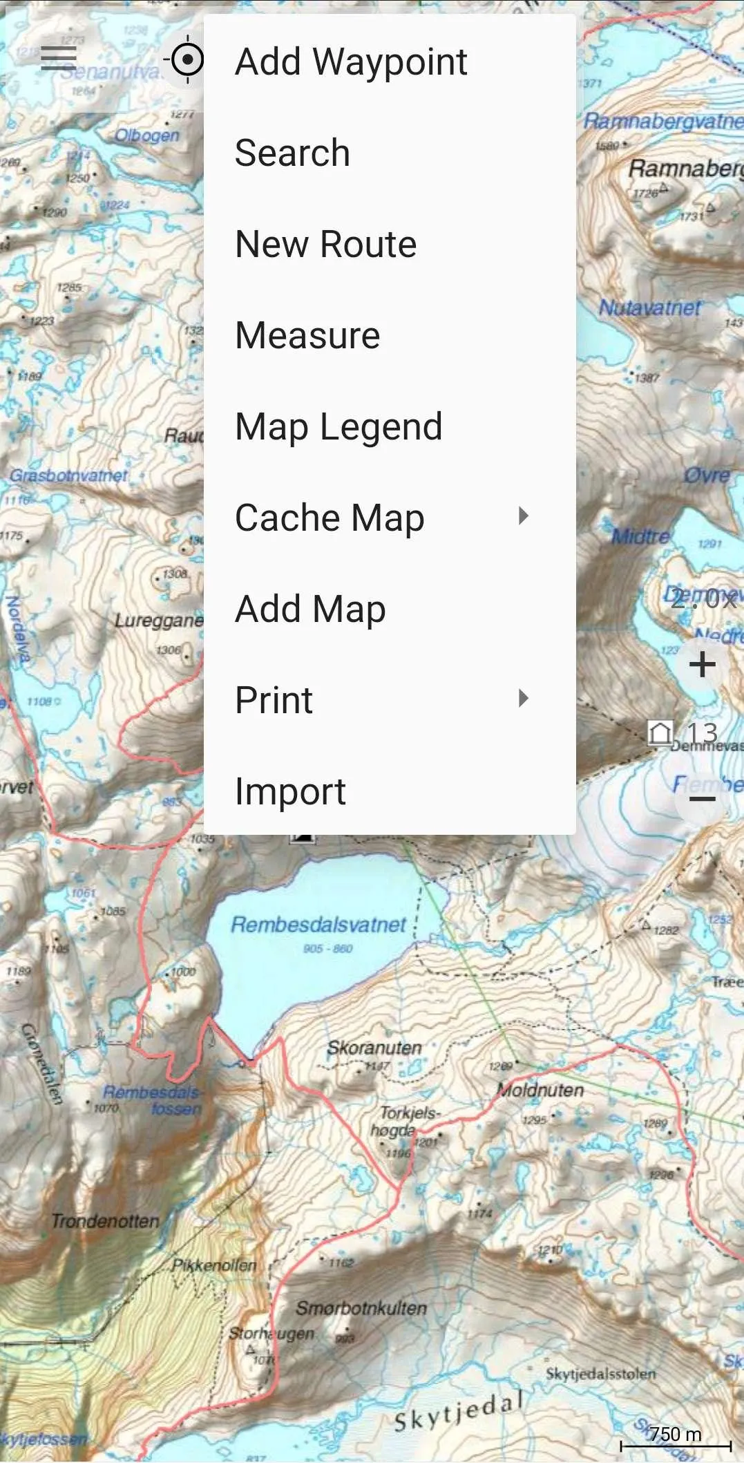 Norway Topo Maps | Indus Appstore | Screenshot