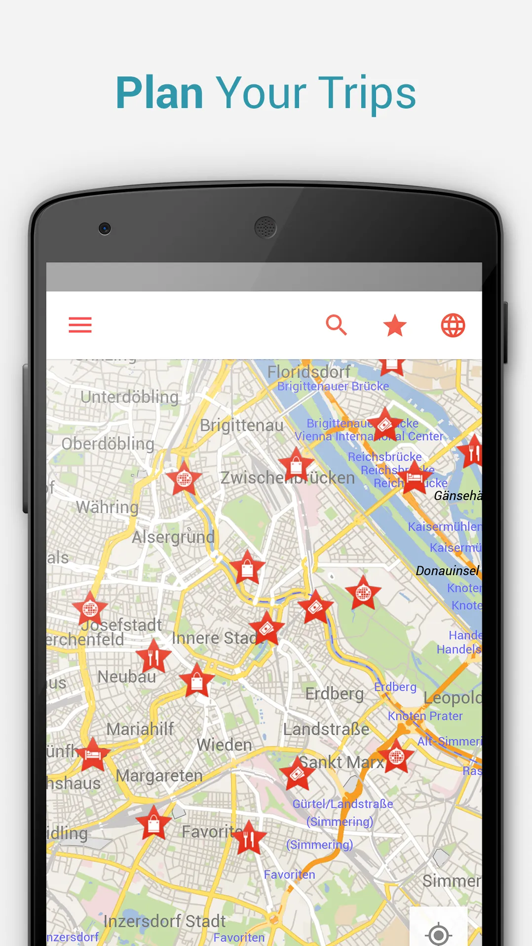 Vienna Offline City Map | Indus Appstore | Screenshot