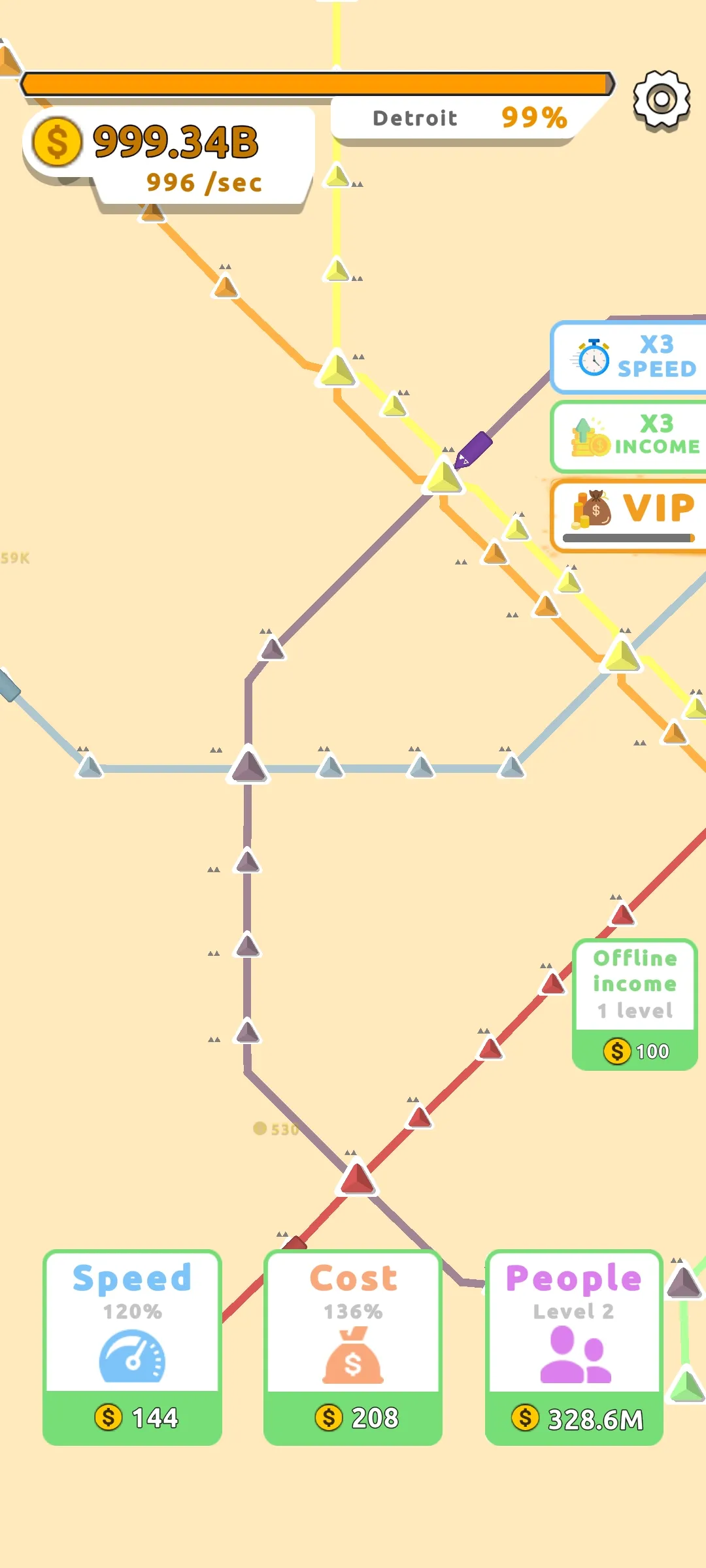 Subway Connect: Map Design | Indus Appstore | Screenshot