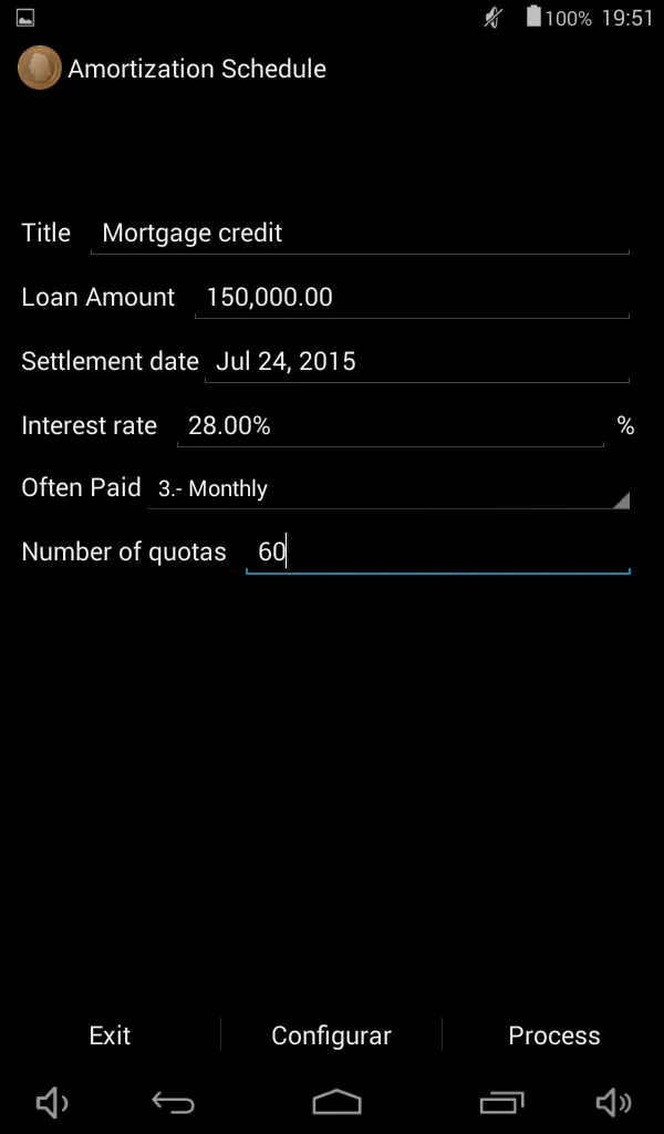 Amortization Schedule | Indus Appstore | Screenshot