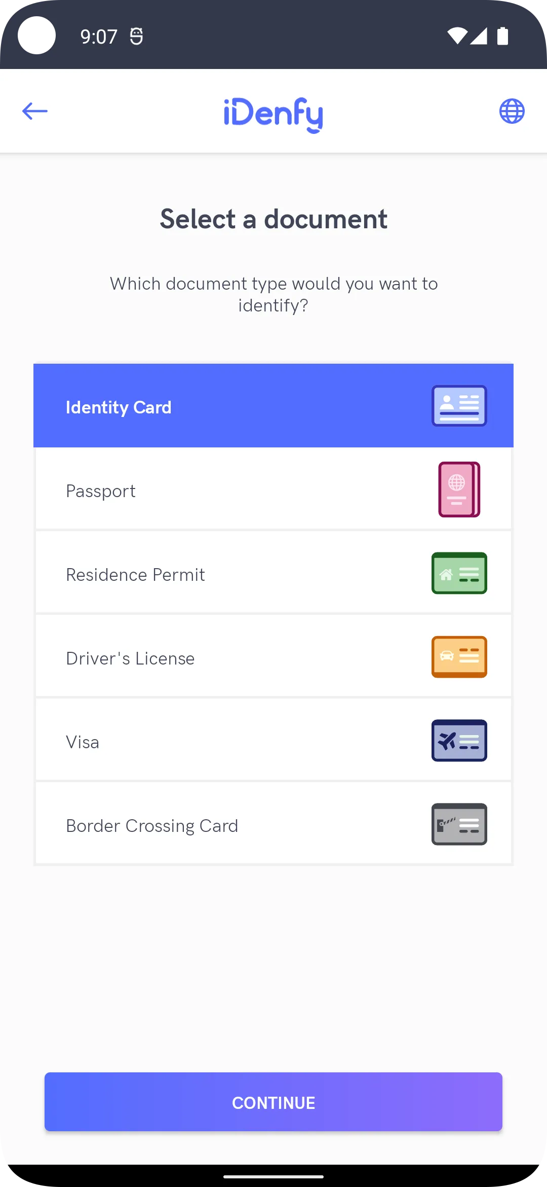 iDenfy Identity Verification | Indus Appstore | Screenshot