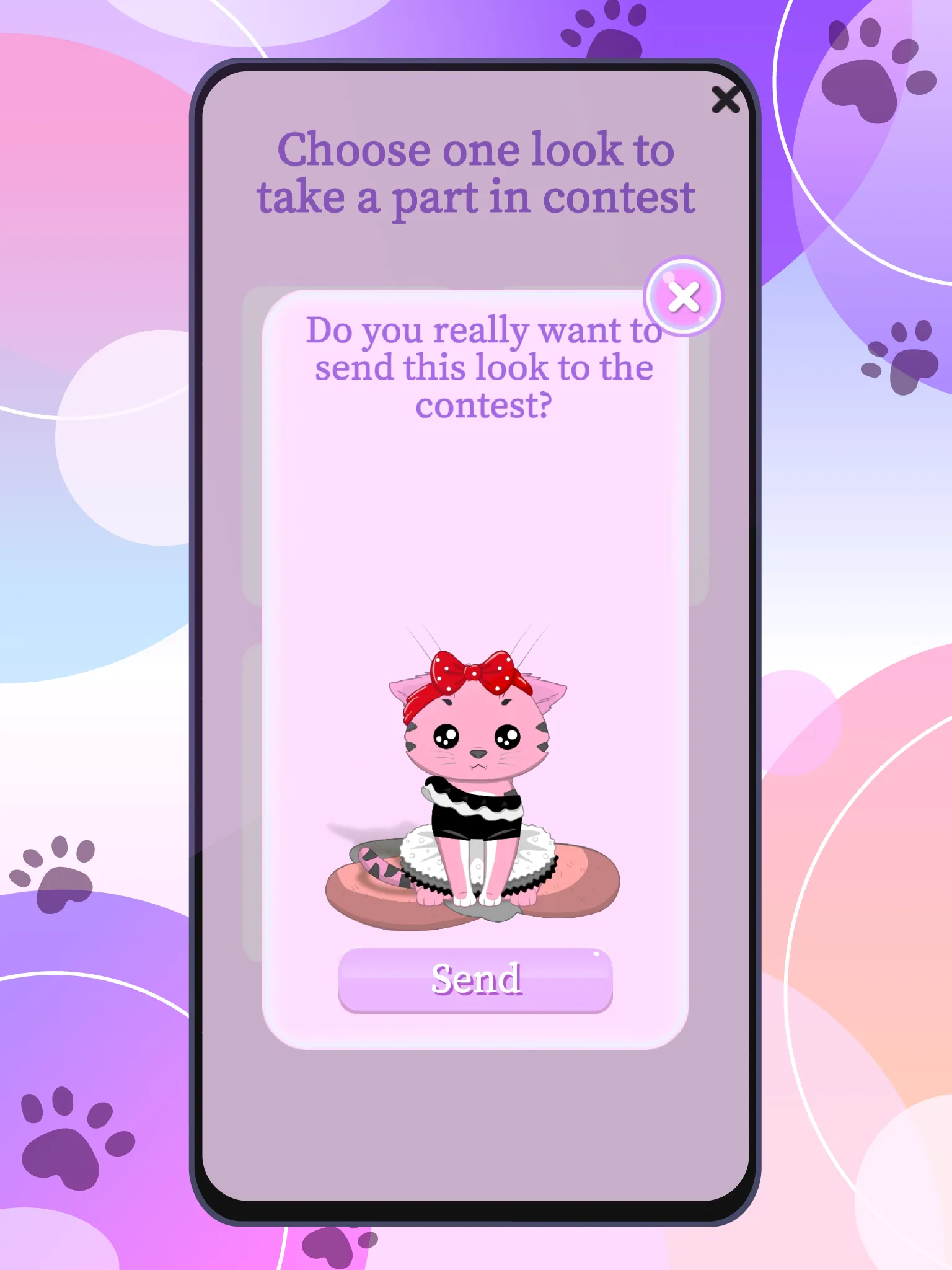 Fluffy Cat Dress Up Games | Indus Appstore | Screenshot