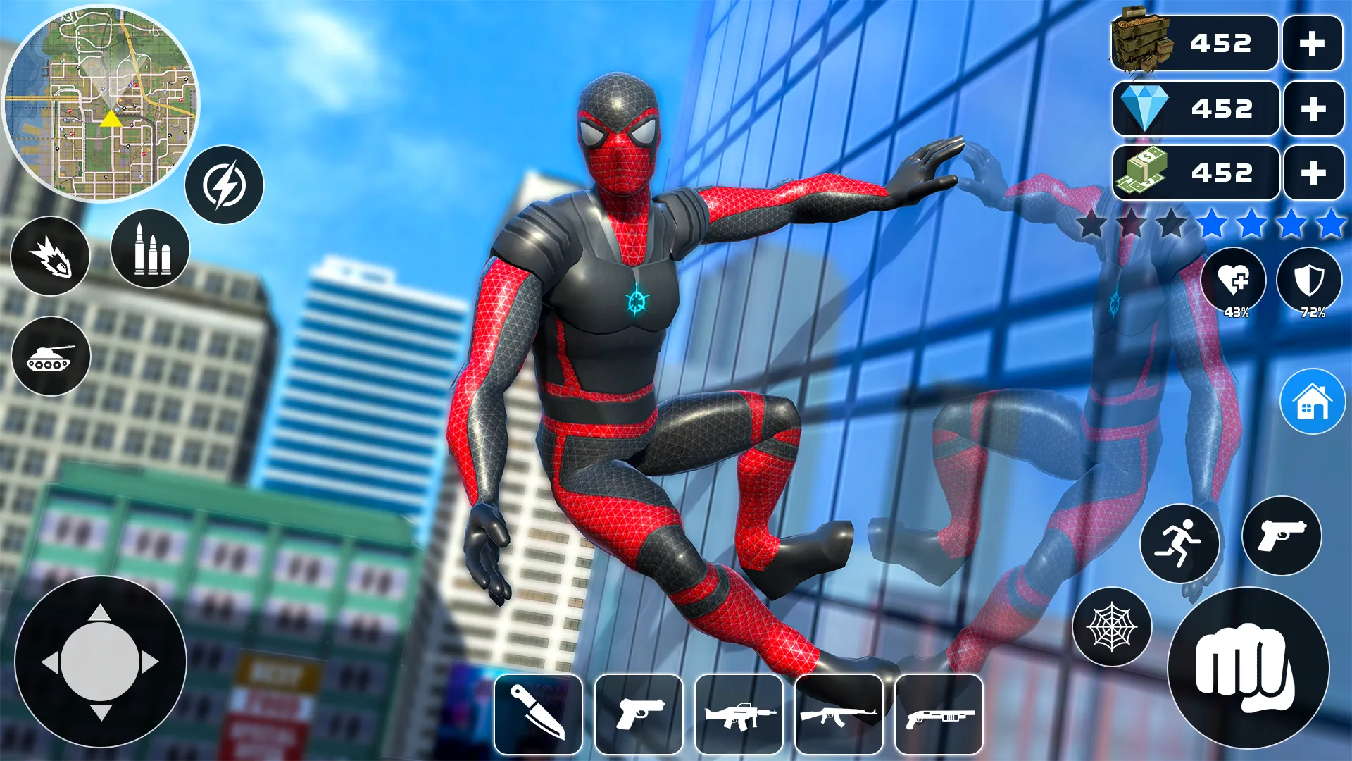 Spider Ninja Rope Hero Game | Indus Appstore | Screenshot