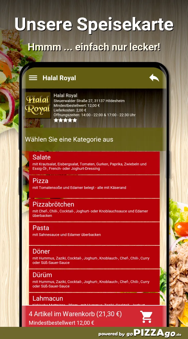 Halal Royal Hildesheim | Indus Appstore | Screenshot