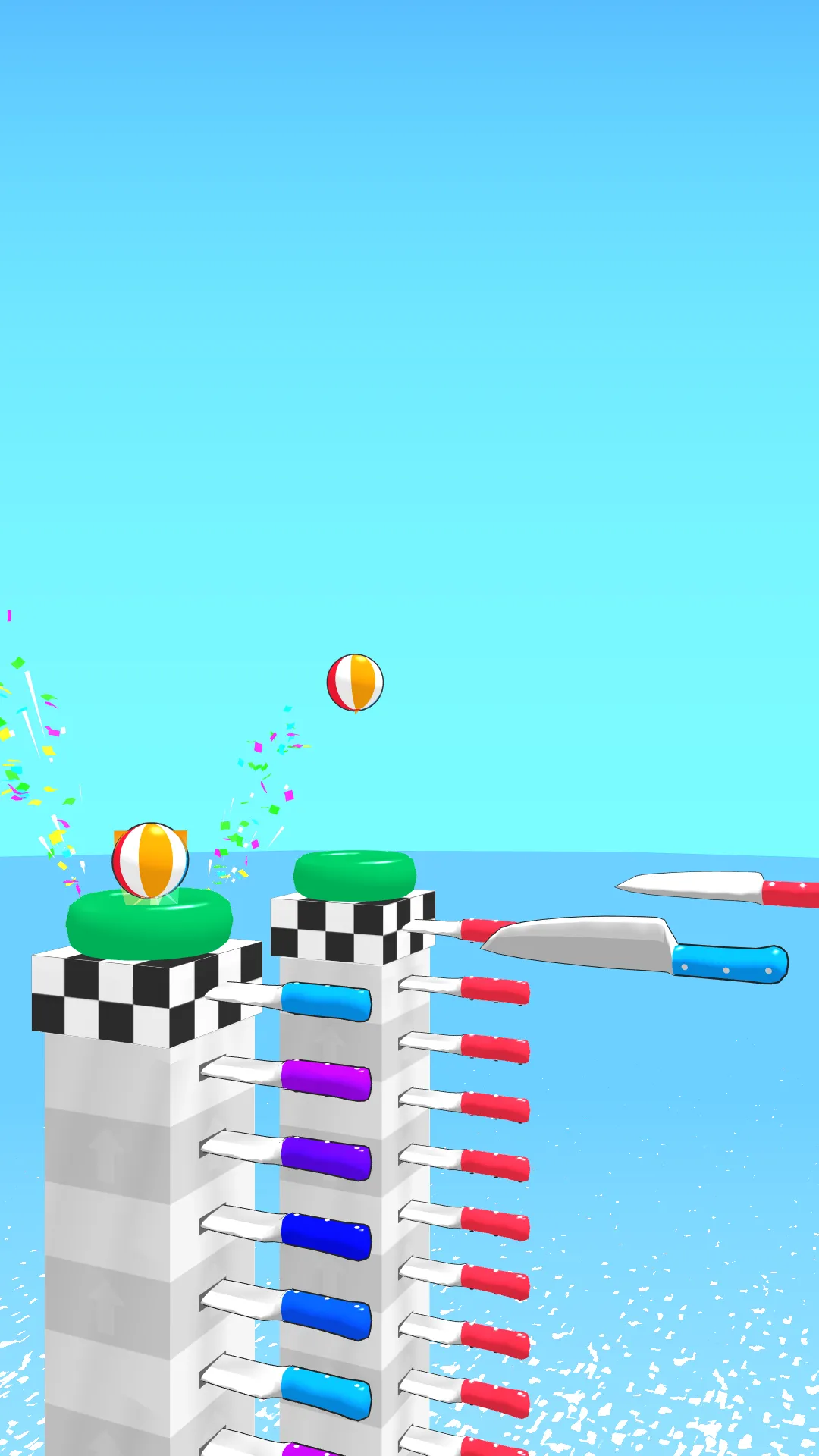 Ball Up: Knife Racing | Indus Appstore | Screenshot