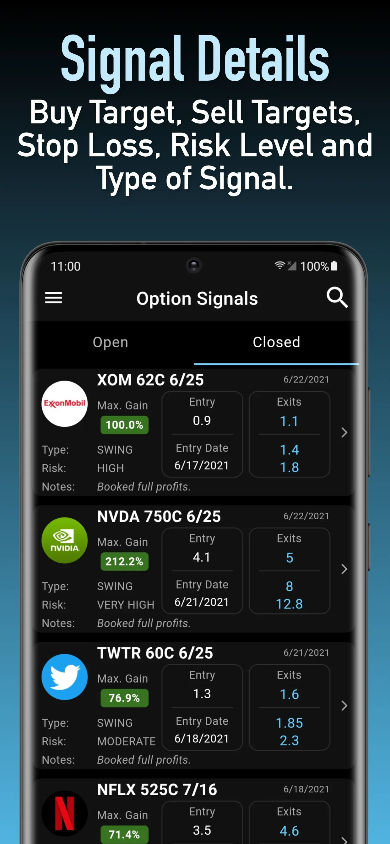 Trade Signals - Stocks Options | Indus Appstore | Screenshot