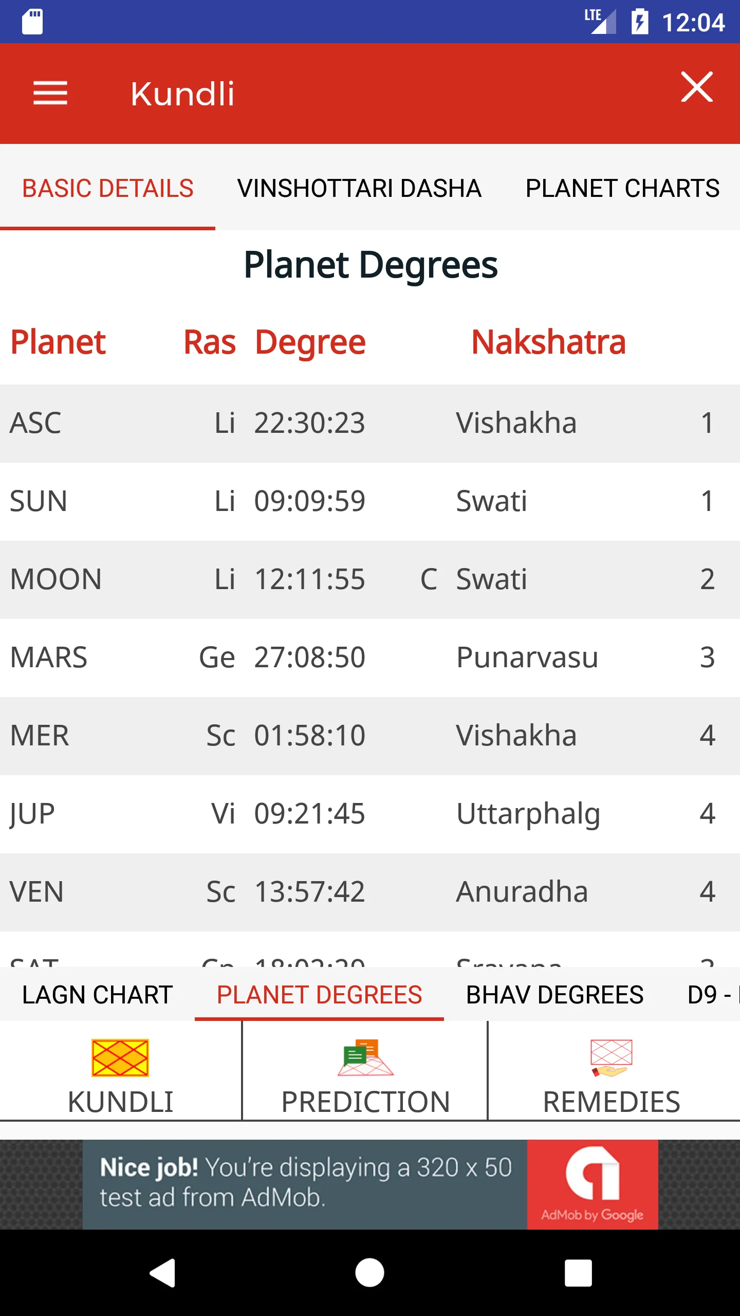 Kundli.Click : Astrology Chart | Indus Appstore | Screenshot