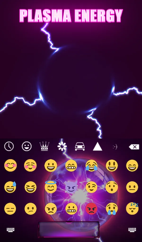Plasma Keyboard & Wallpaper | Indus Appstore | Screenshot