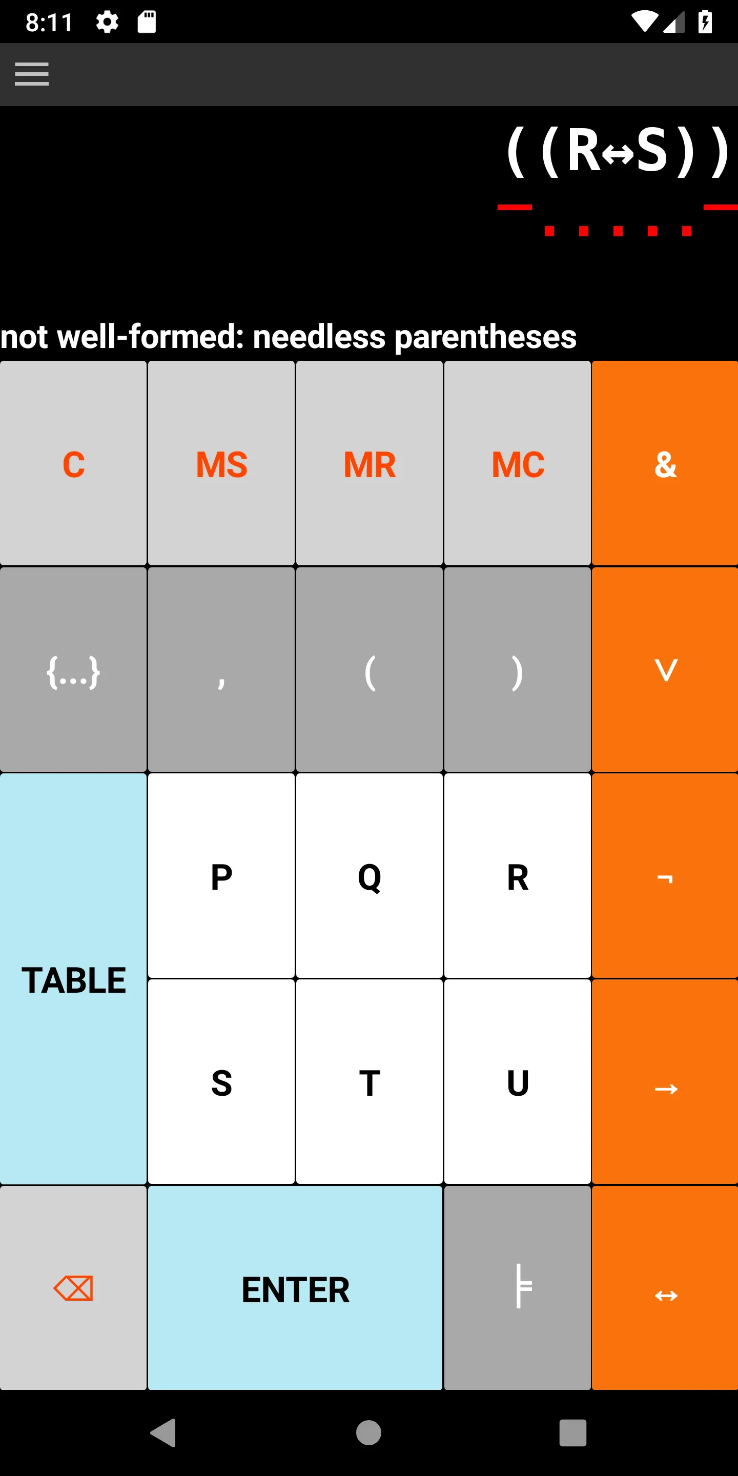 The Logic Calculator | Indus Appstore | Screenshot