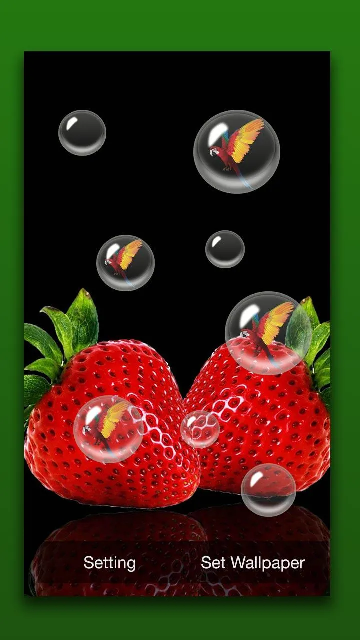 Strawberry Live Wallpaper | Indus Appstore | Screenshot