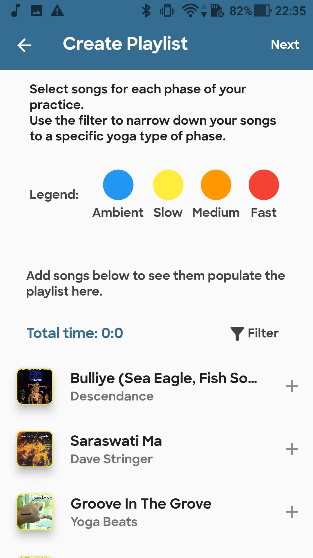 YogiTunes: Mindful Music | Indus Appstore | Screenshot