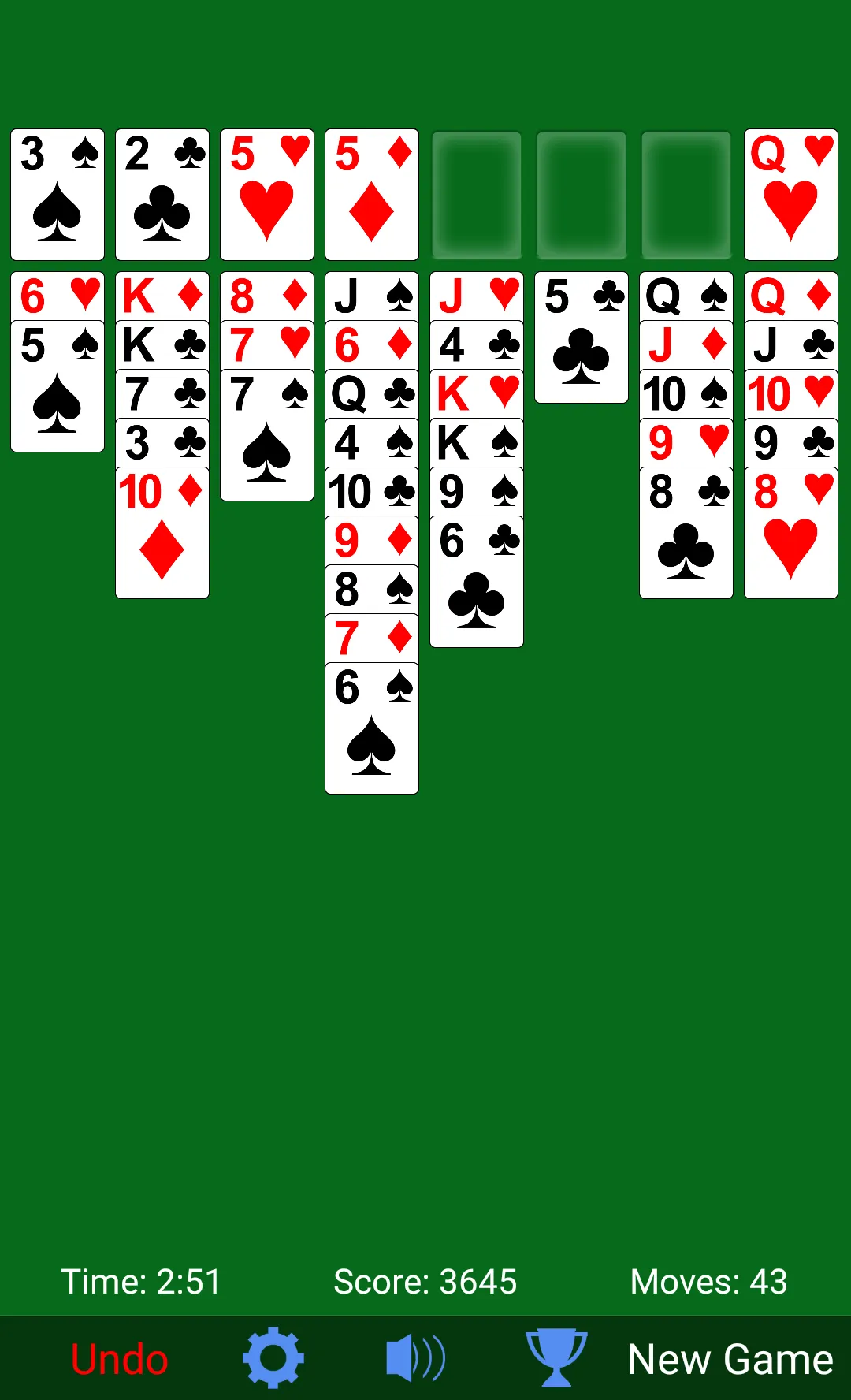 FreeCell Solitaire | Indus Appstore | Screenshot