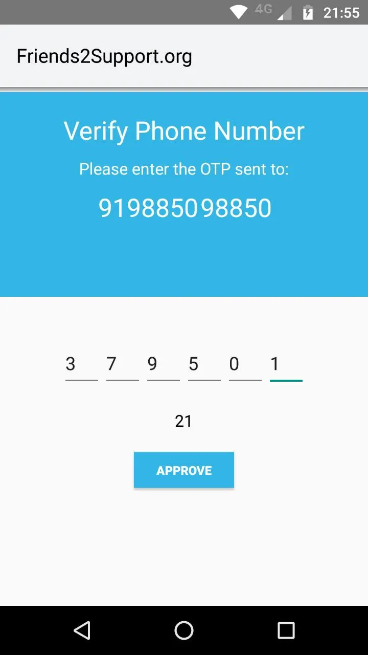 Friends2Support.org | Indus Appstore | Screenshot