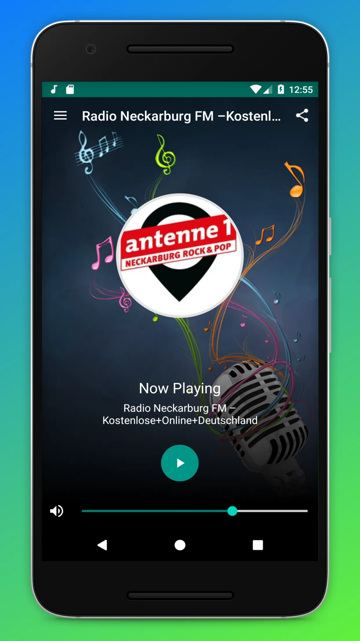 Radio Neckarburg App DE Online | Indus Appstore | Screenshot