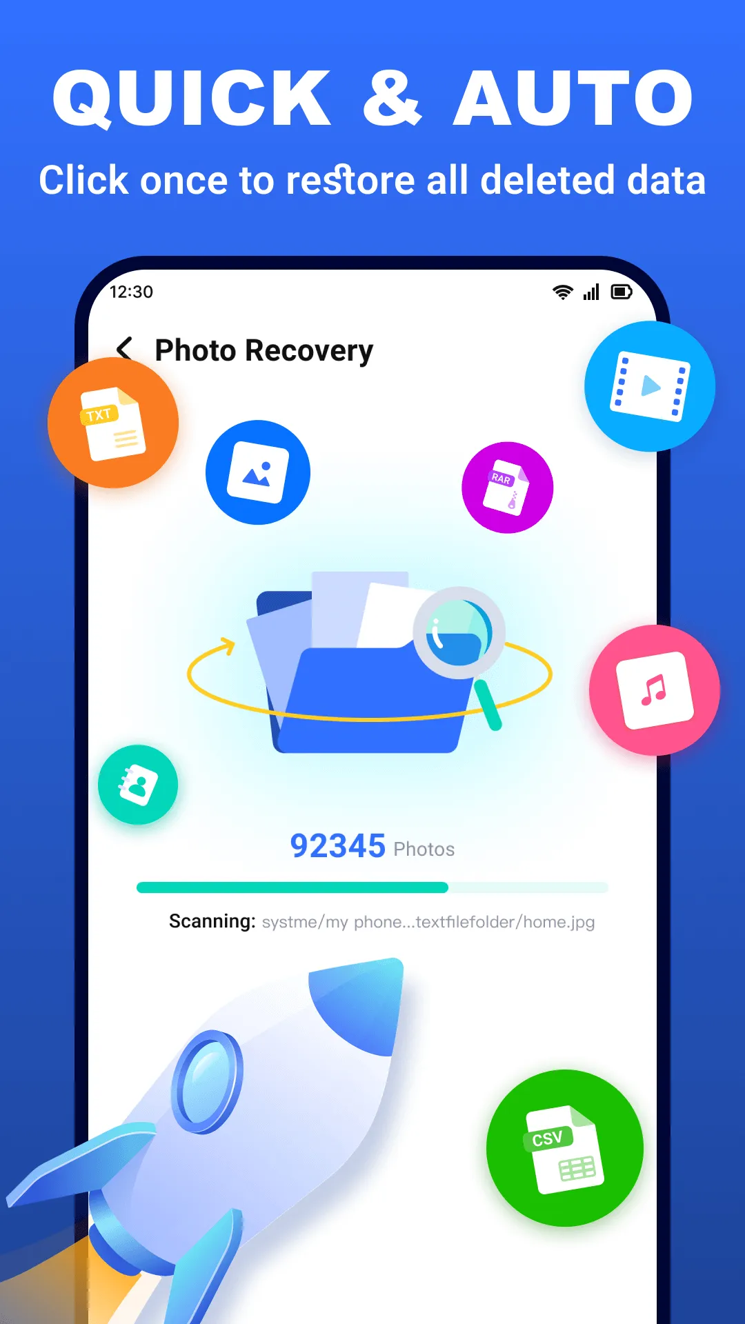 Photo Recovery & File Restore | Indus Appstore | Screenshot