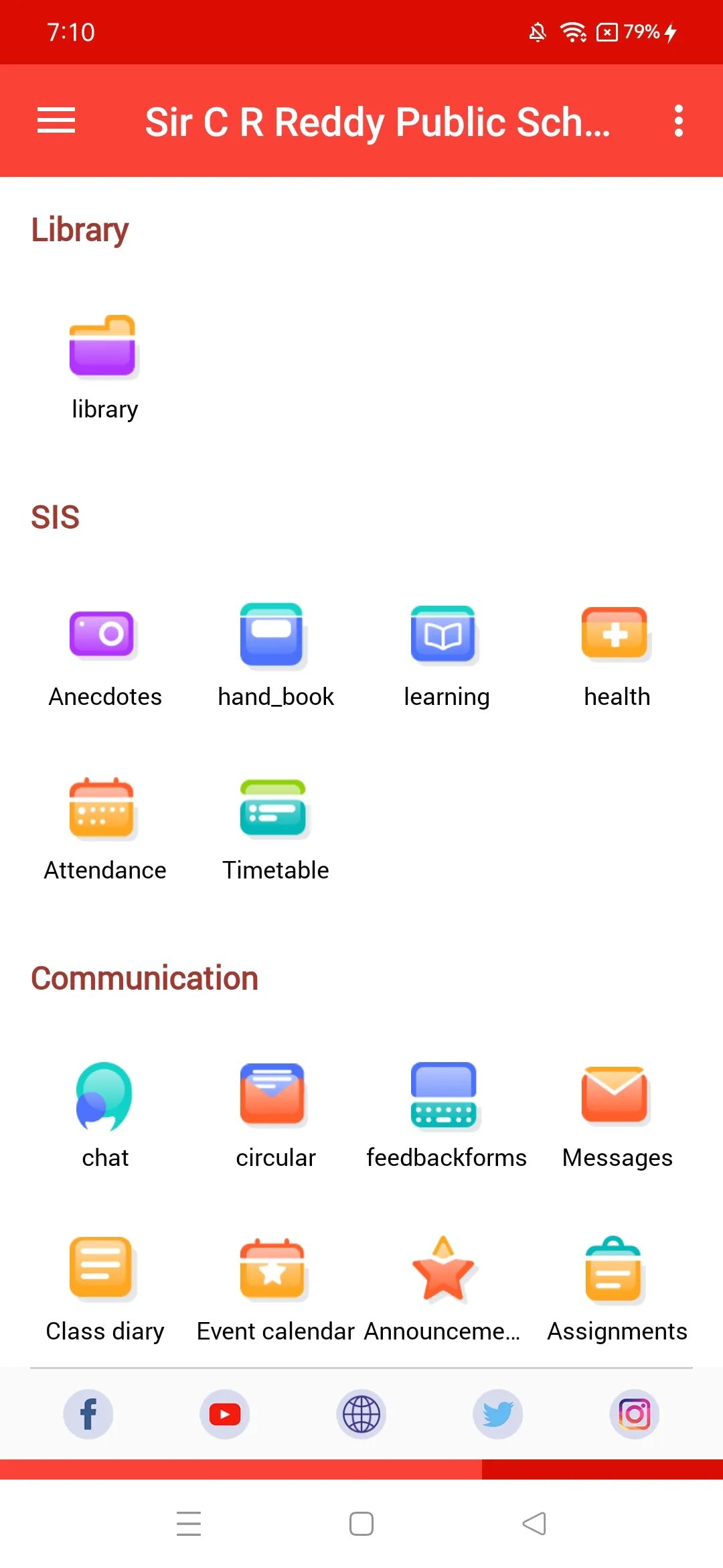 Sir C R Reddy Public School | Indus Appstore | Screenshot