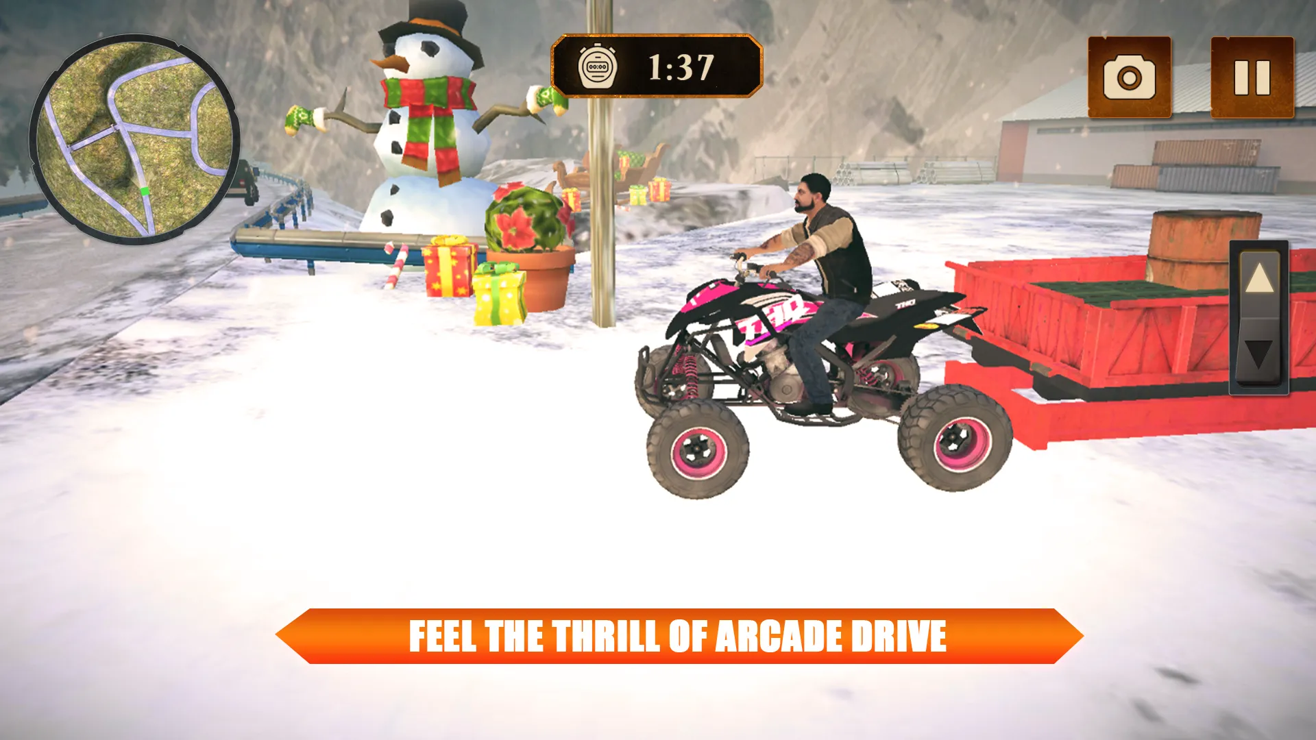 Offroad Quad Bike Transport 3D | Indus Appstore | Screenshot