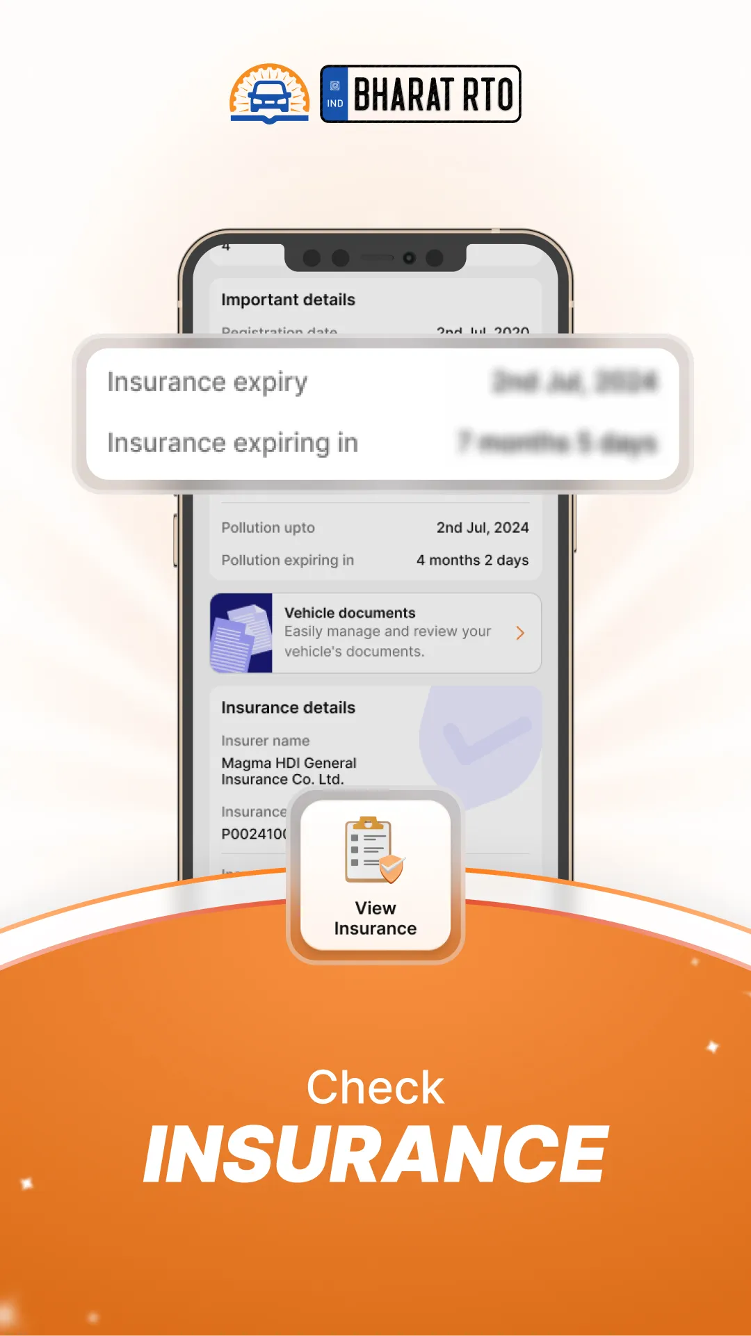 Bharat RTO Car & Bike Info App | Indus Appstore | Screenshot