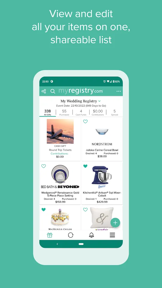 MyRegistry.com | Universal Gift Registry | Indus Appstore | Screenshot