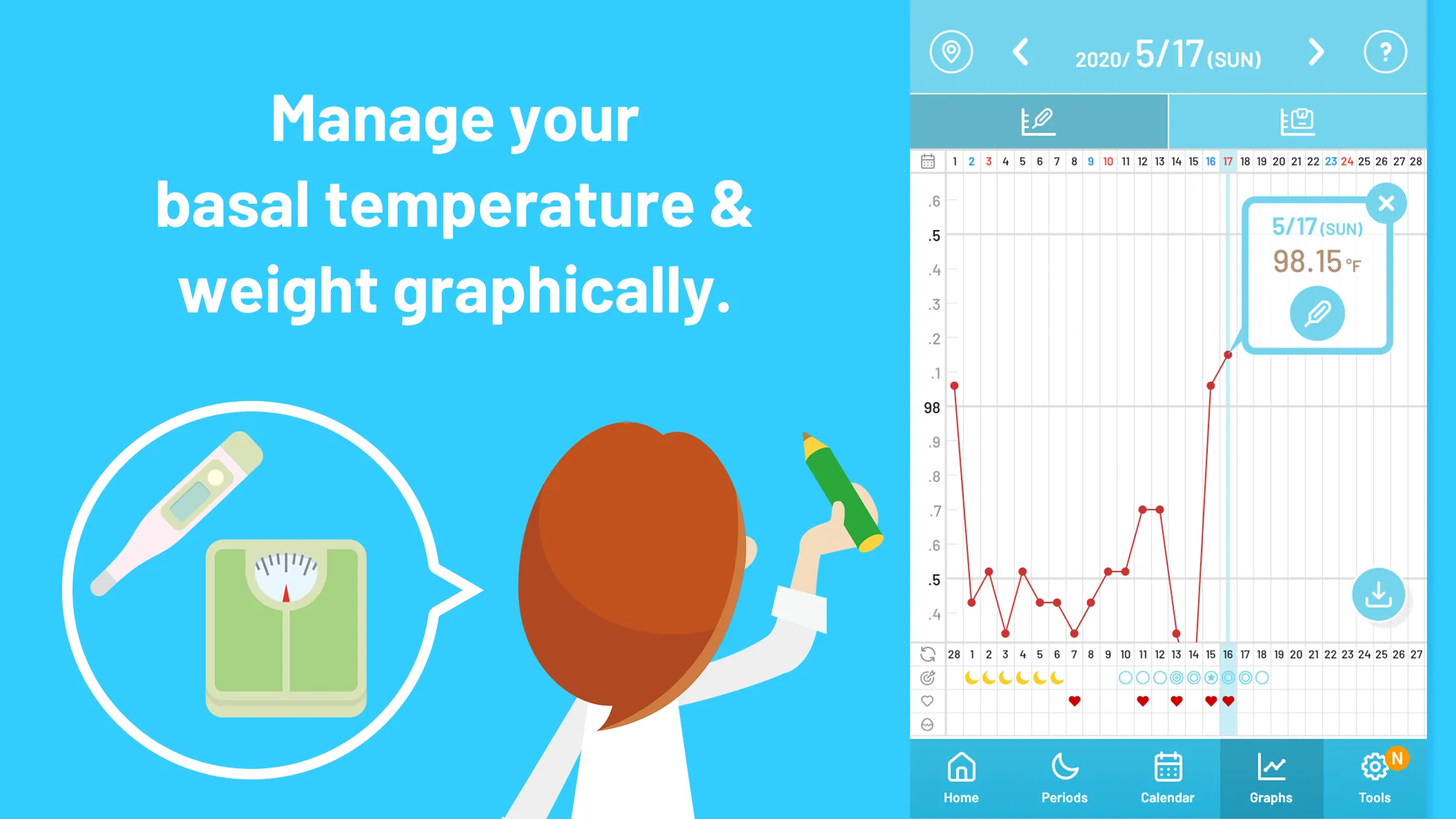 KONOTOKI:Ovulation prediction | Indus Appstore | Screenshot