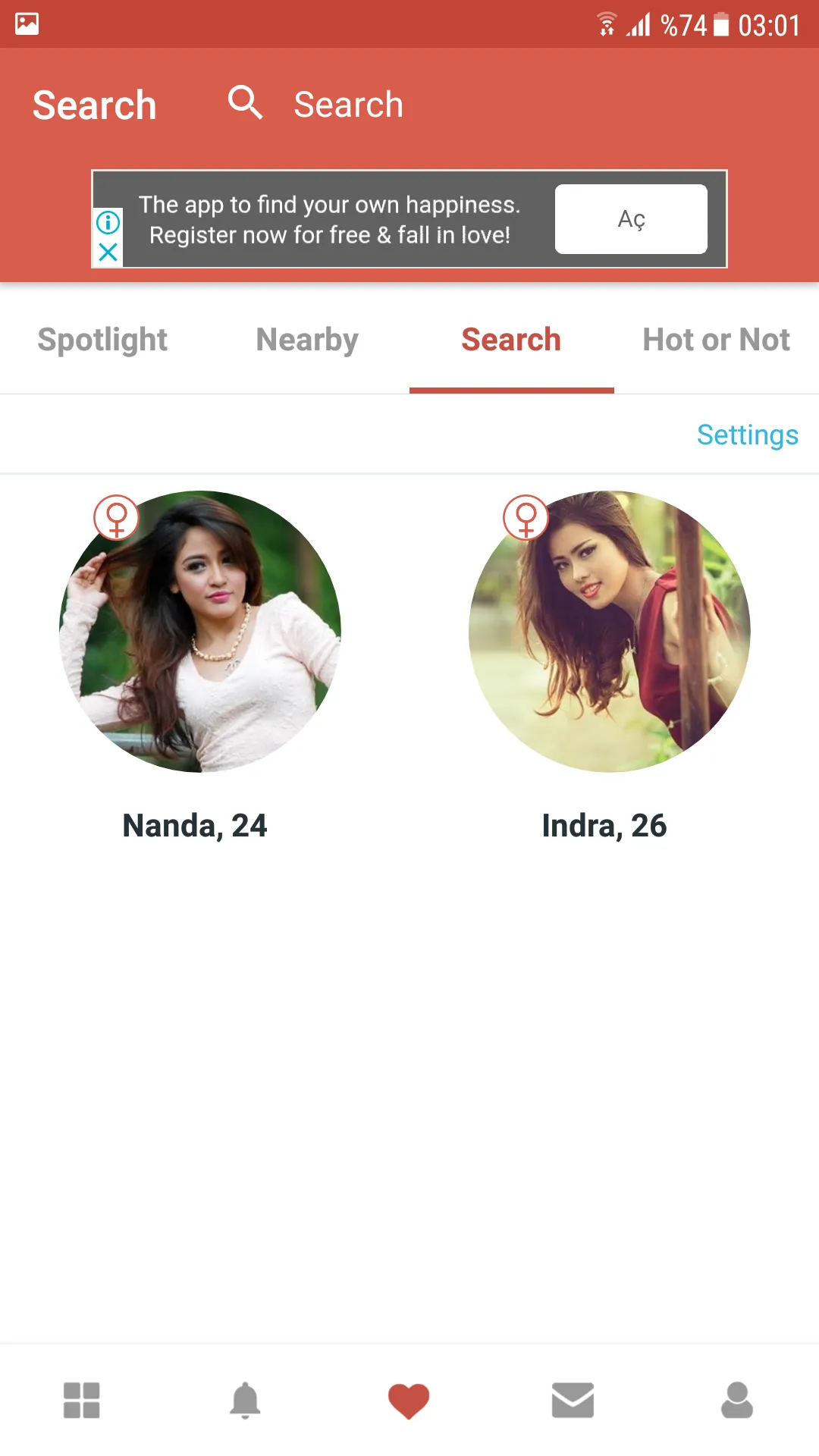 Indonesian Dating App - AGA | Indus Appstore | Screenshot