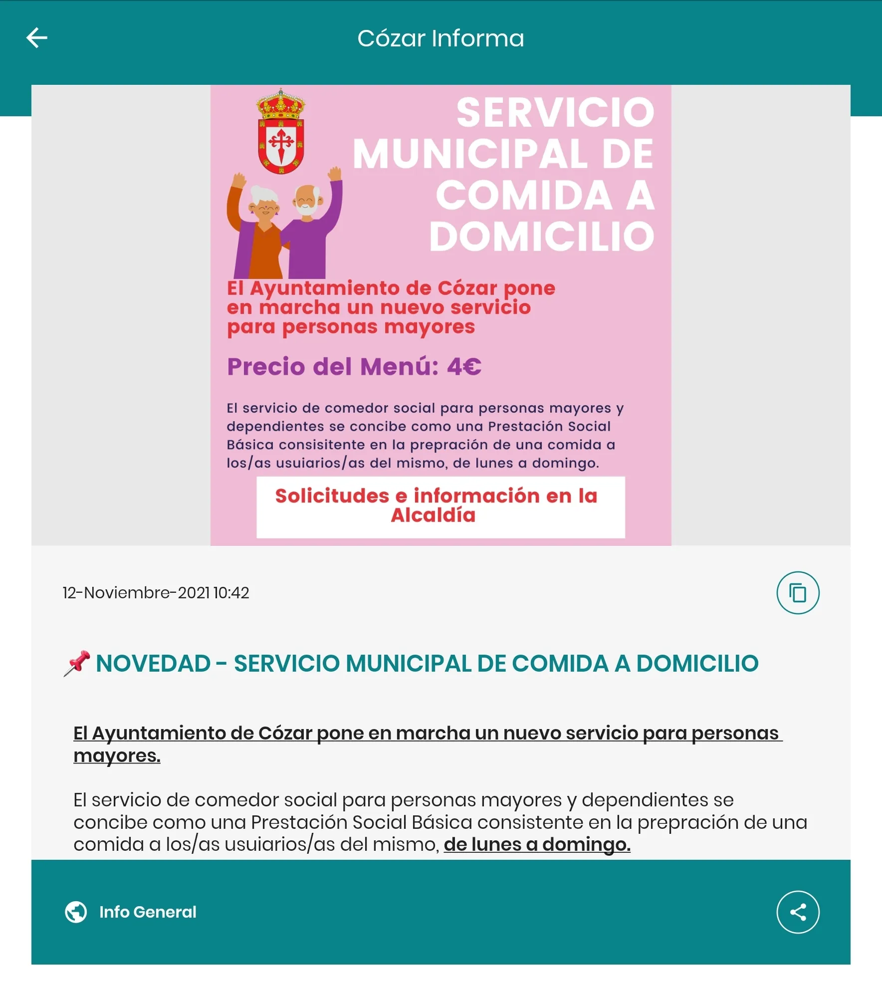 Cózar Informa | Indus Appstore | Screenshot