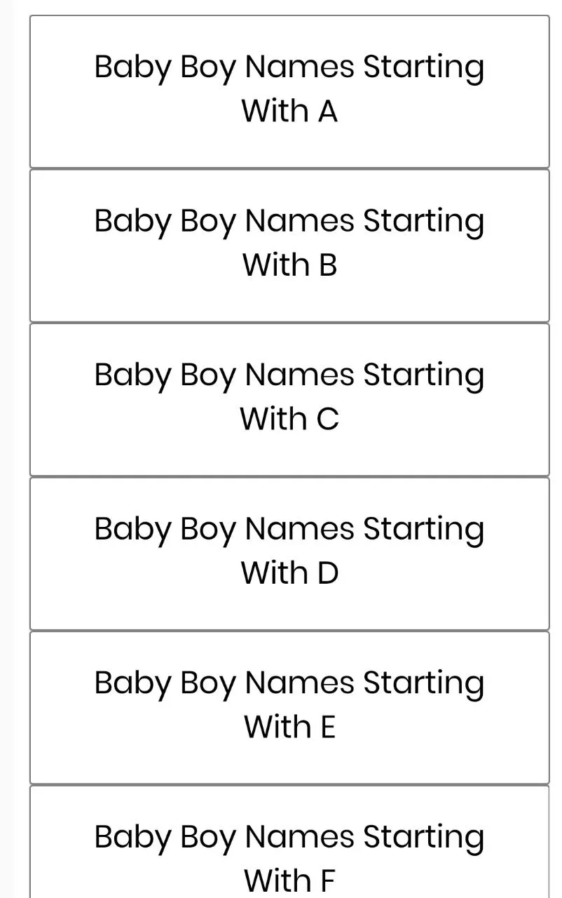 Gujarat baby names | Indus Appstore | Screenshot