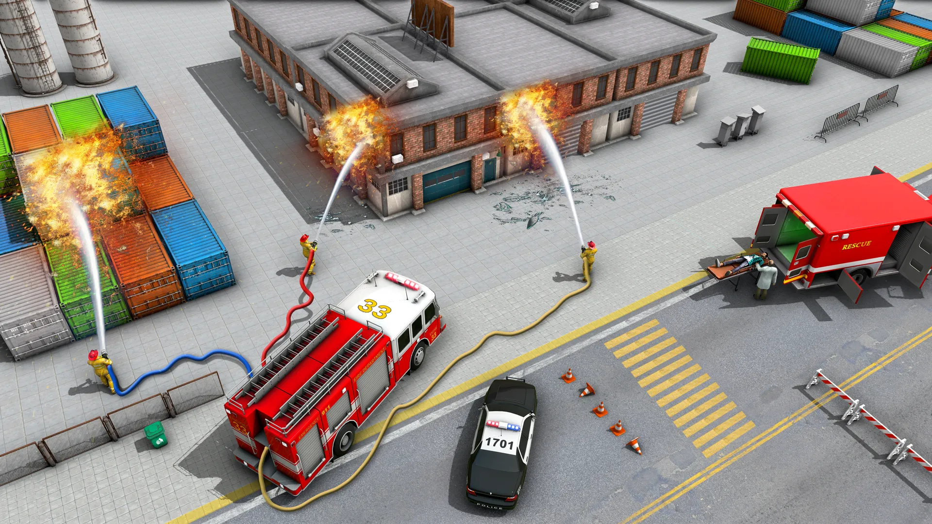 Firefighter: Fire Truck Games | Indus Appstore | Screenshot