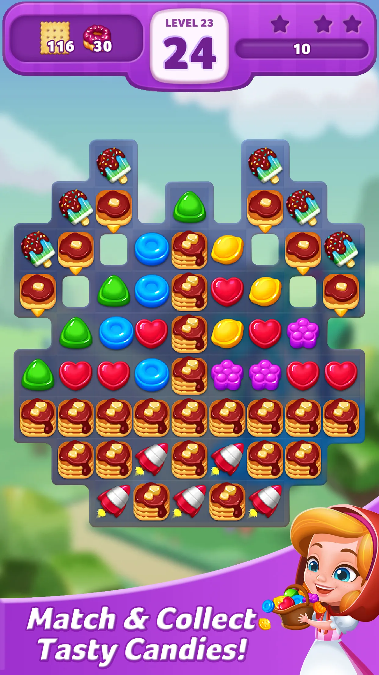 Lollipop: Sweet Taste Match 3 | Indus Appstore | Screenshot