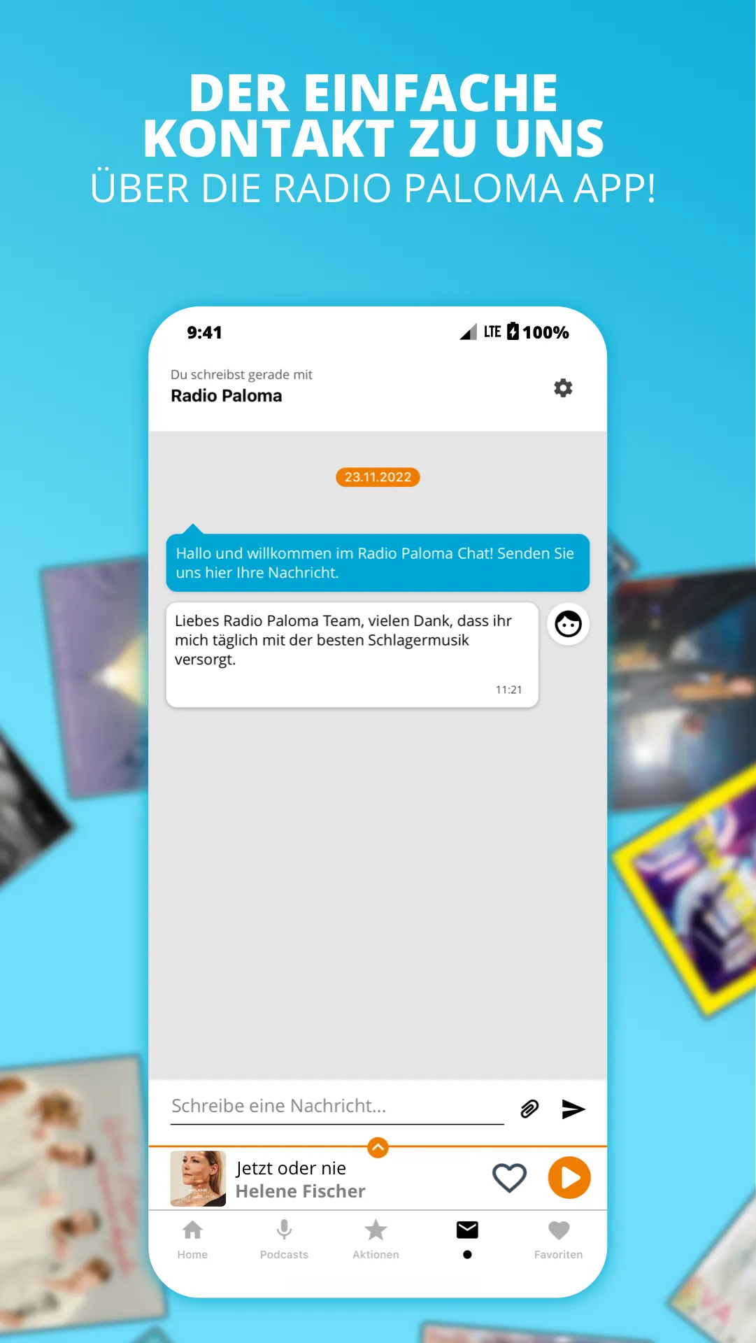 Schlager Radio Paloma | Indus Appstore | Screenshot