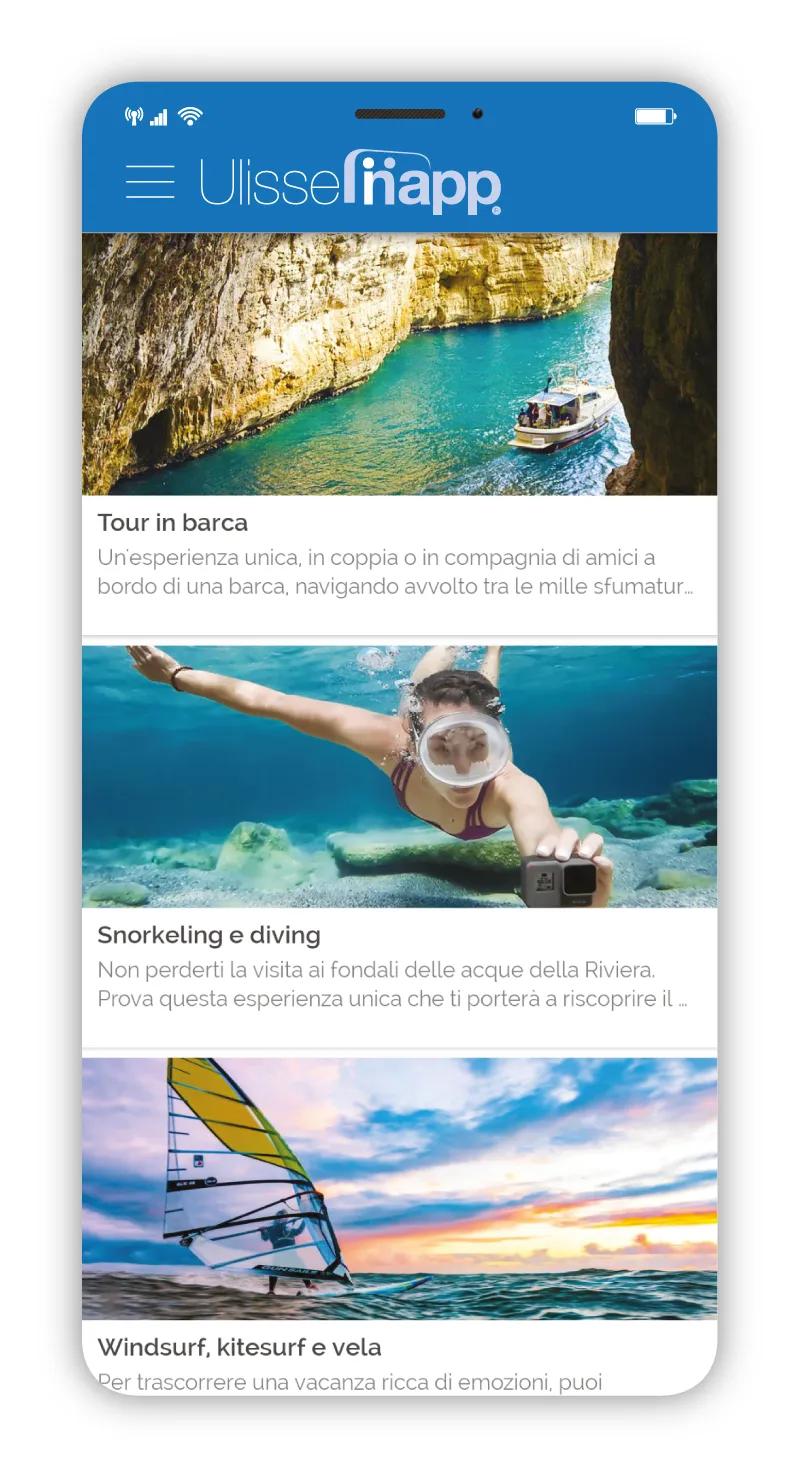 Ulisse in app - Guida Riviera | Indus Appstore | Screenshot