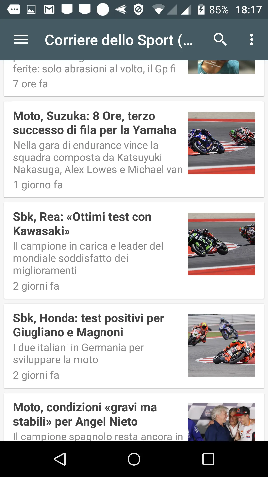 Motociclismo Notizie | Indus Appstore | Screenshot