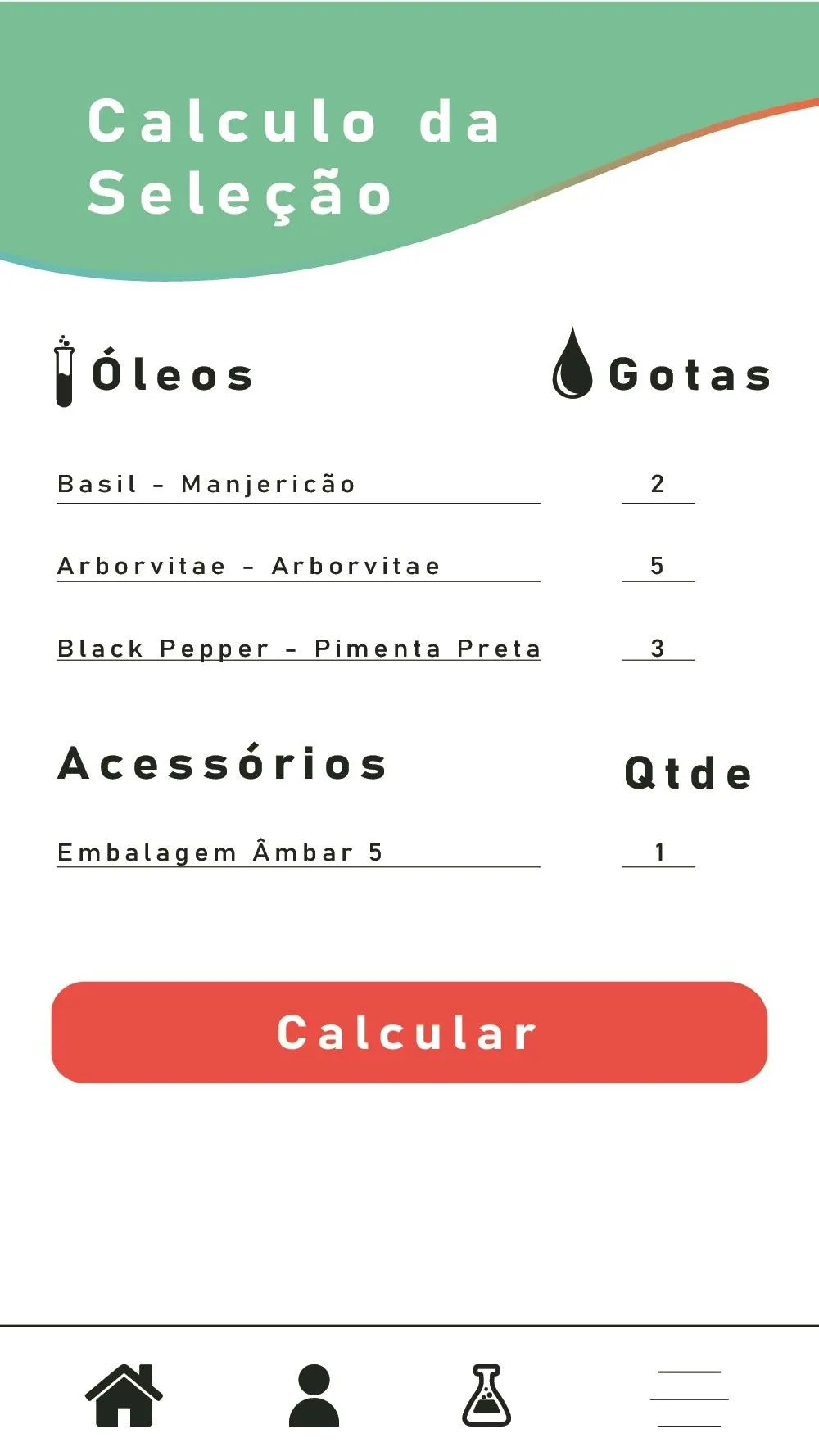 Calculadora de Formulações | Indus Appstore | Screenshot