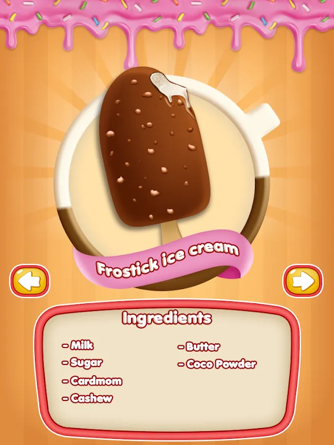 ice cream maker game | Indus Appstore | Screenshot