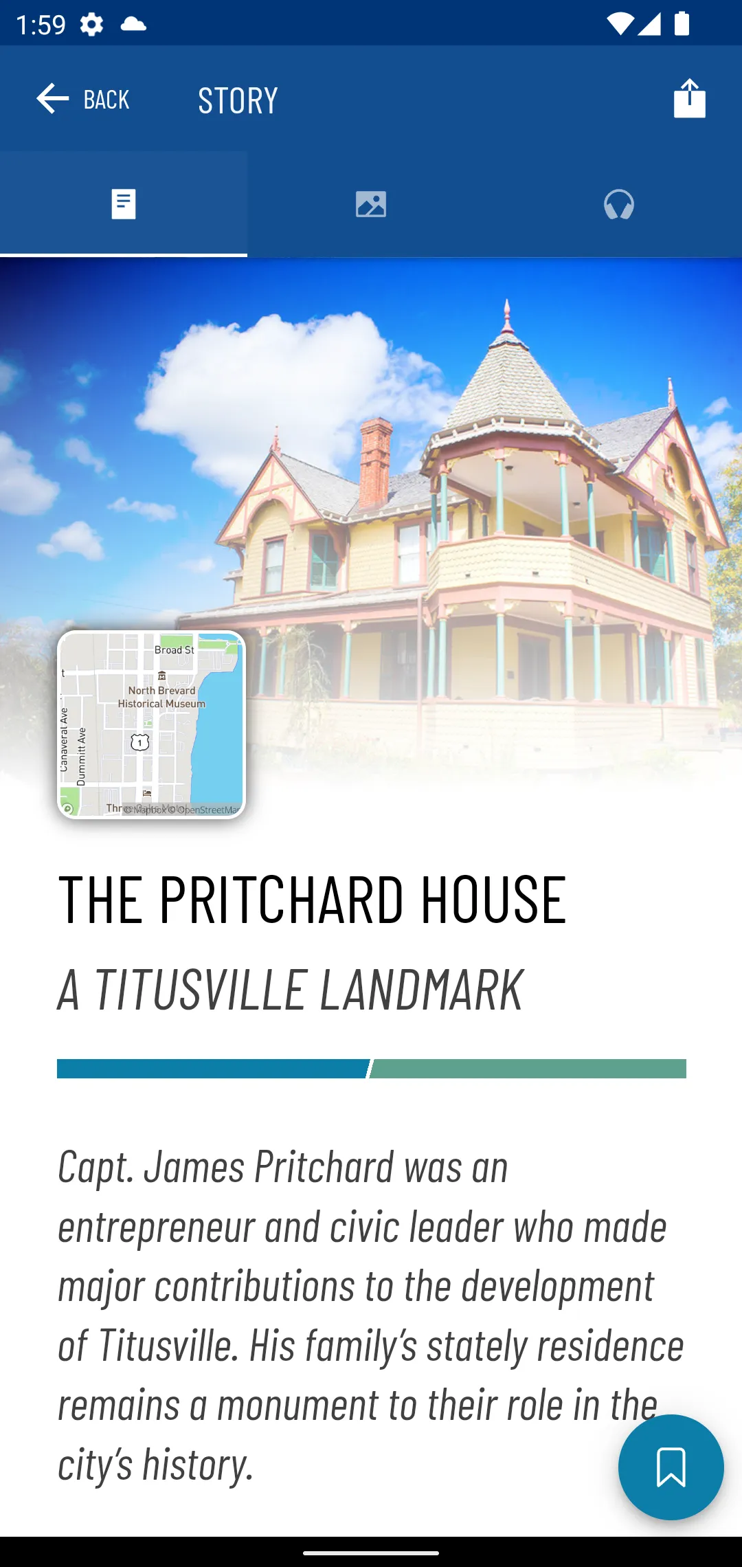 Explore Historic Titusville FL | Indus Appstore | Screenshot