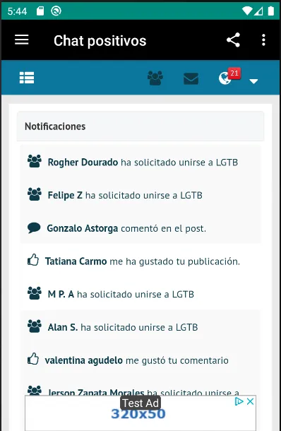 Chat positivos | Indus Appstore | Screenshot