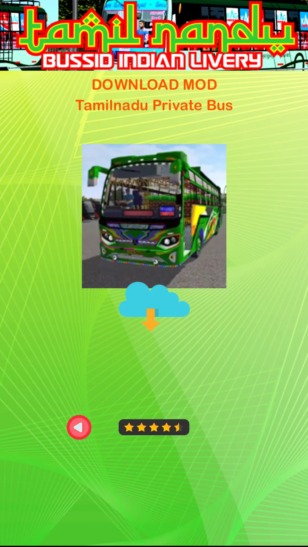 Bussid Indian Livery Tamilnadu | Indus Appstore | Screenshot