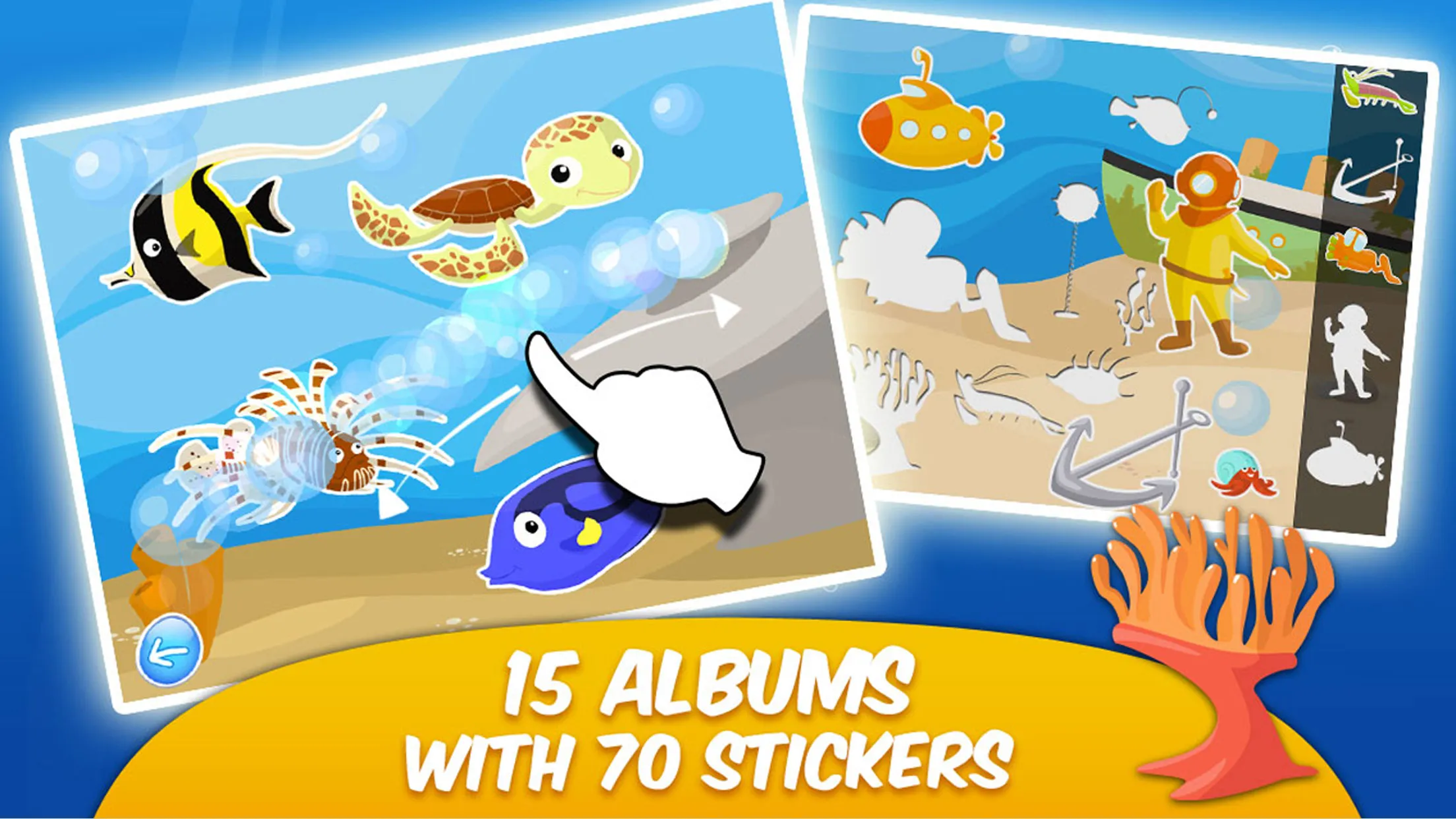 Ocean II - Stickers and Colors | Indus Appstore | Screenshot