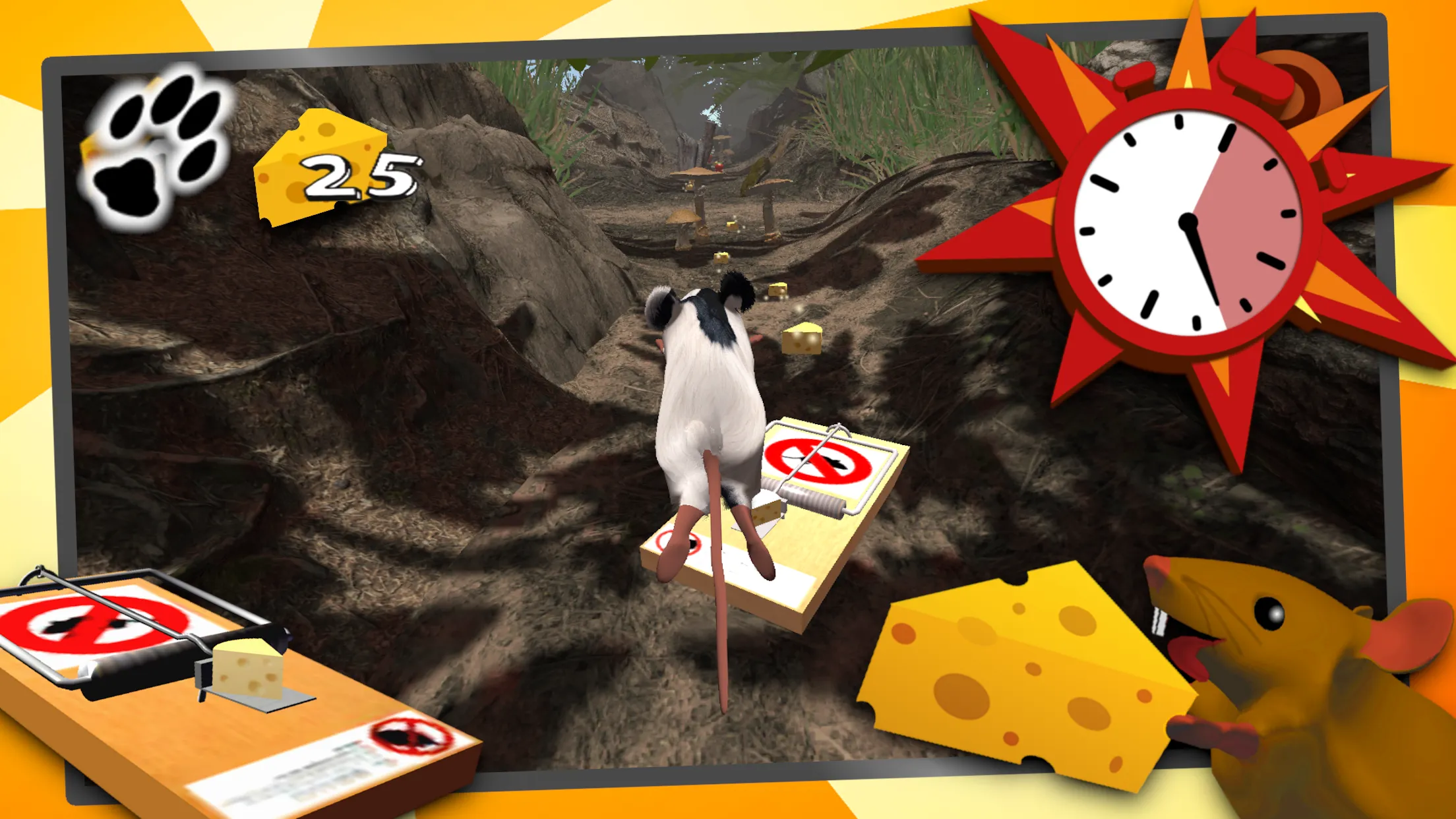 Snappy Mouse Run - Dizzy Chase | Indus Appstore | Screenshot