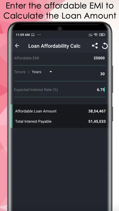 EMI Calculator - Loan Planner/ | Indus Appstore | Screenshot