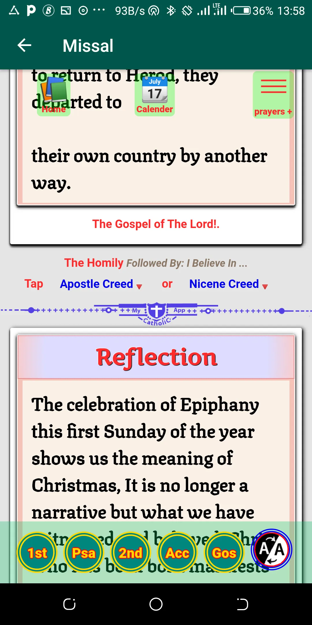 Catholic Missal, Bible, Hymn+ | Indus Appstore | Screenshot