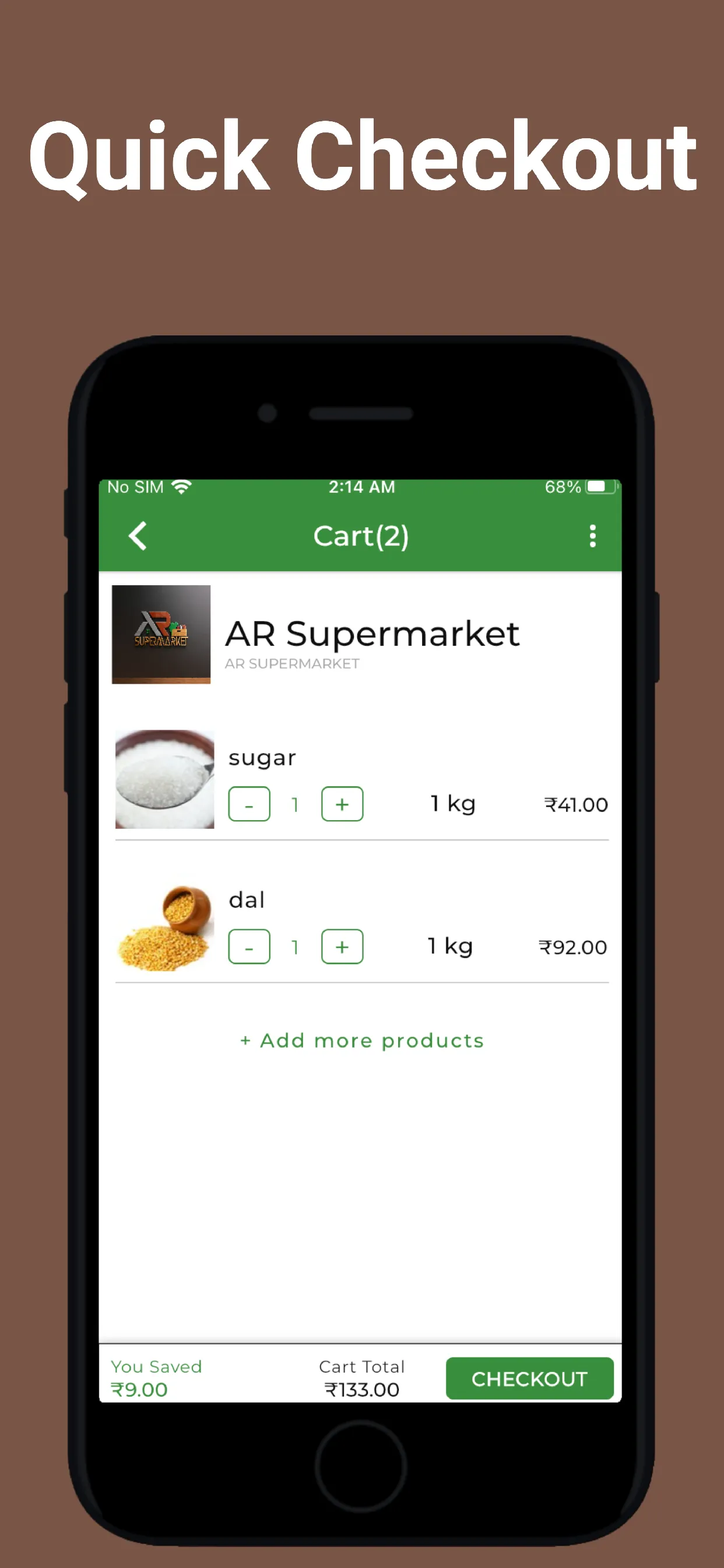 AR Supermarket | Indus Appstore | Screenshot