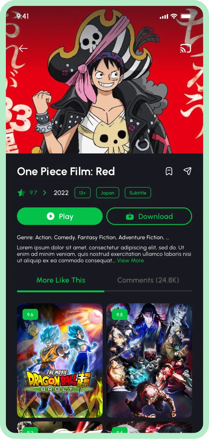 Anistream | Indus Appstore | Screenshot